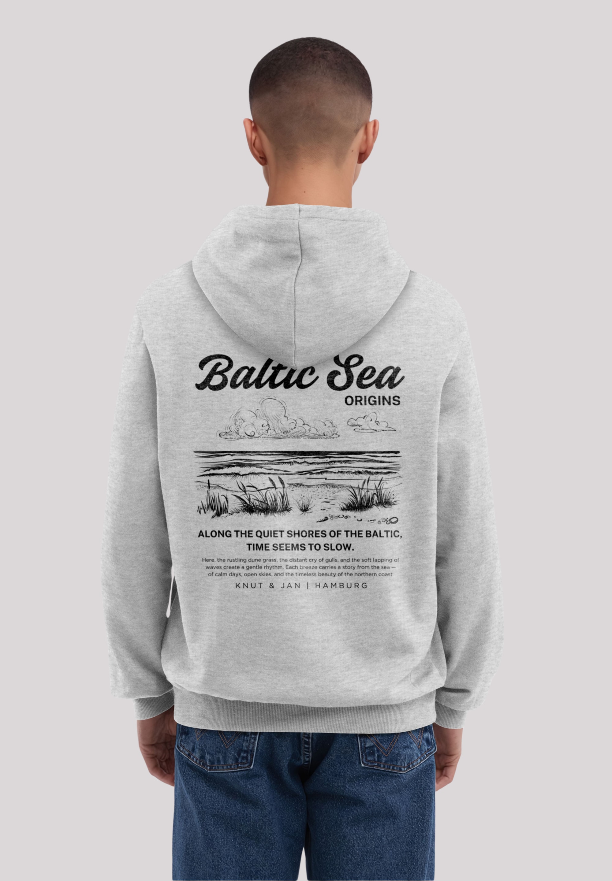 F4NT4STIC Kapuzenpullover »Knut und Jan Hamburg«, Osteee Kollektion, Urlaub, Ahoi Moin