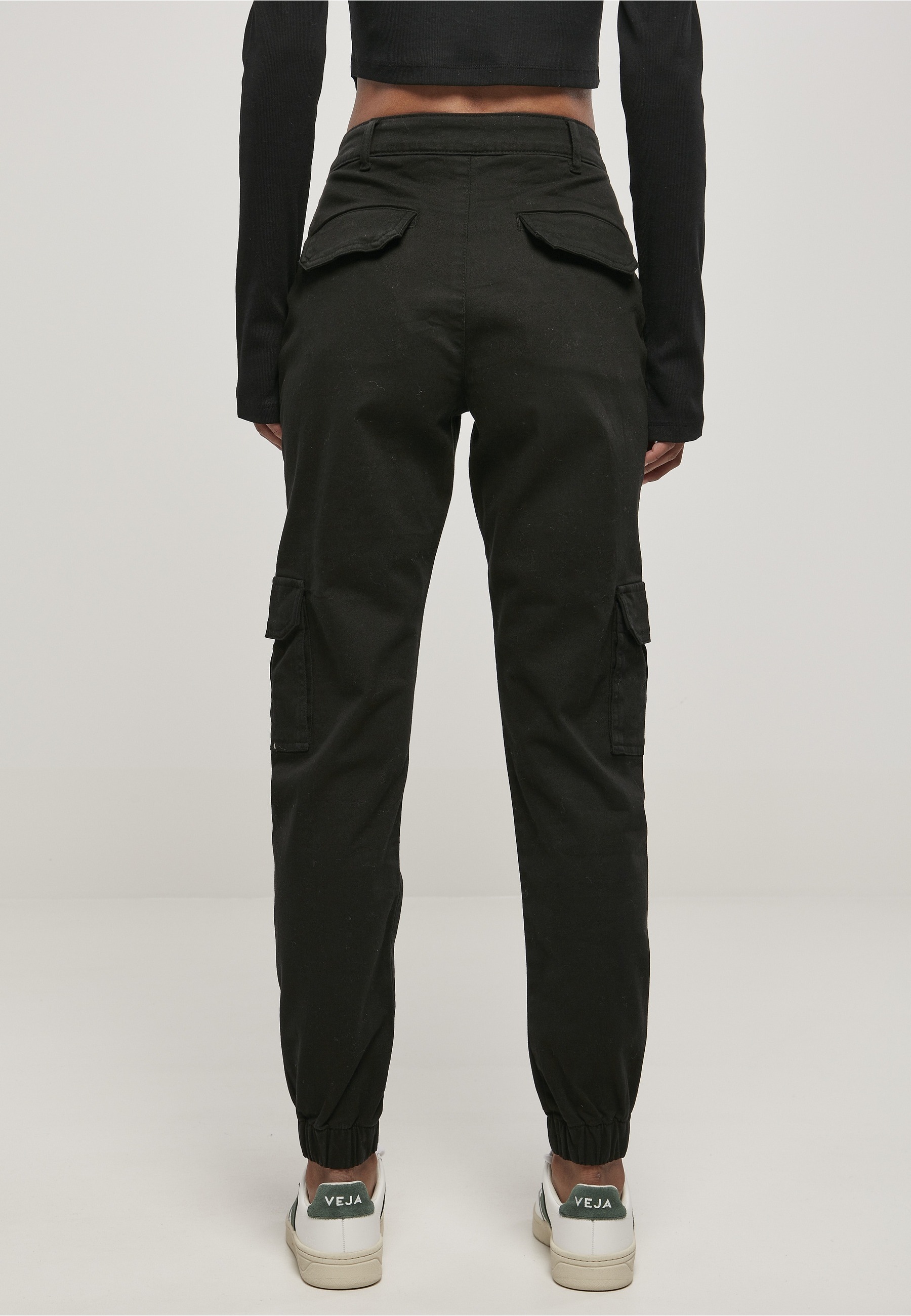 URBAN CLASSICS Cargohose »Urban Classics Ladies Cotton Twill Utility Pants«