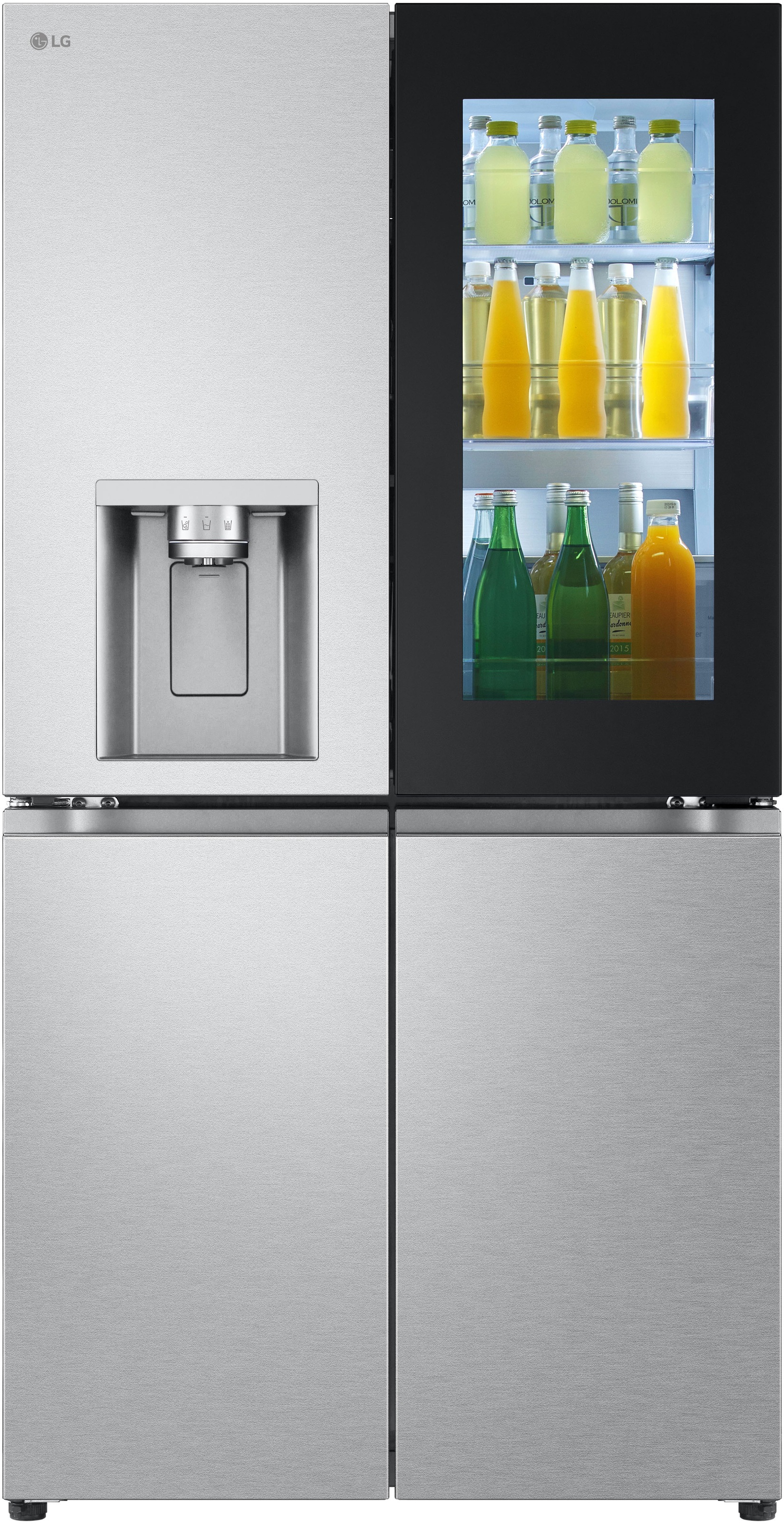LG Multi Door InstaView Multi-Door "GMG961MBKE" 179,2 cm hoch 91,4 cm breit günstig online kaufen