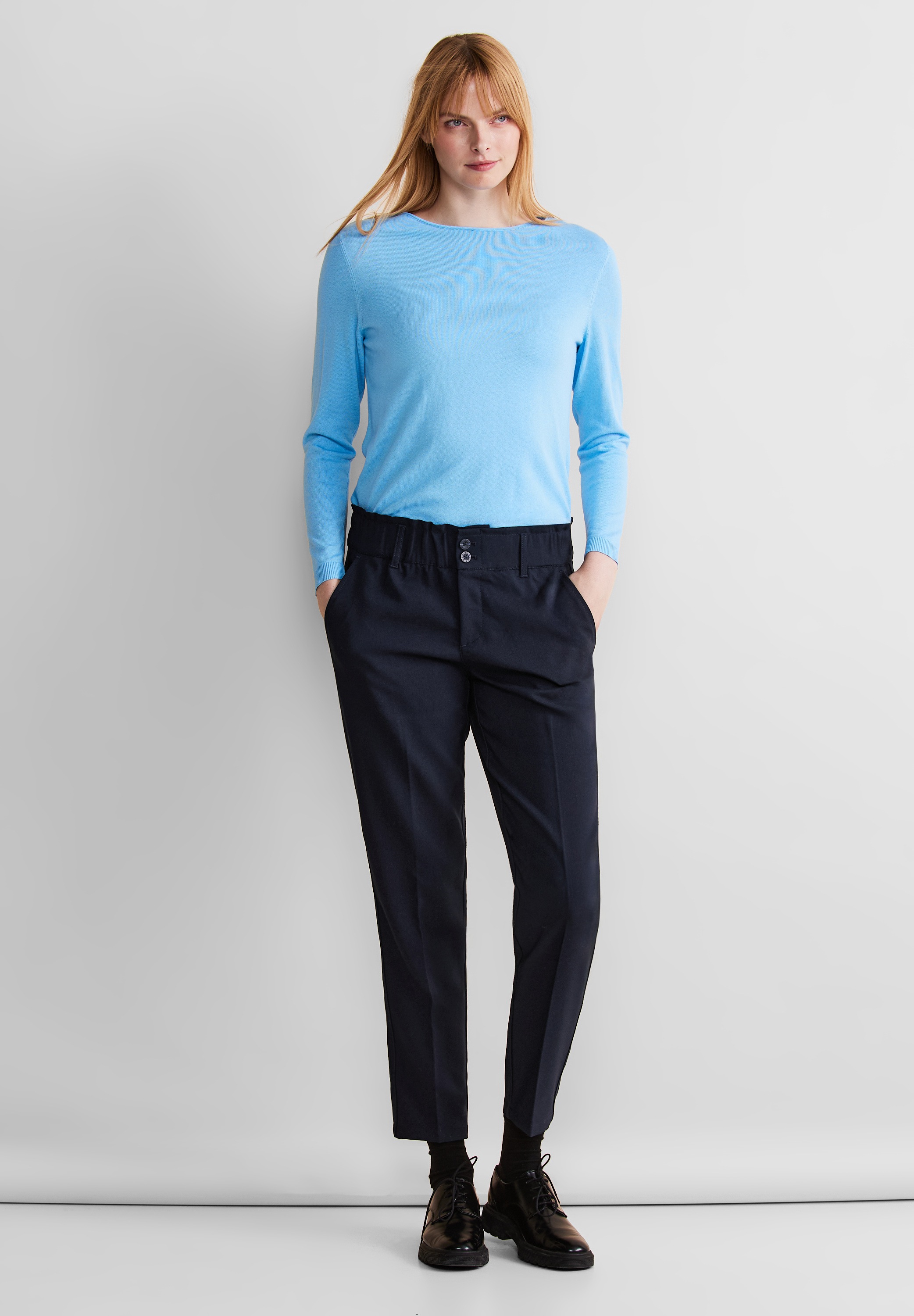 STREET ONE Jogger Pants, Middle Waist
