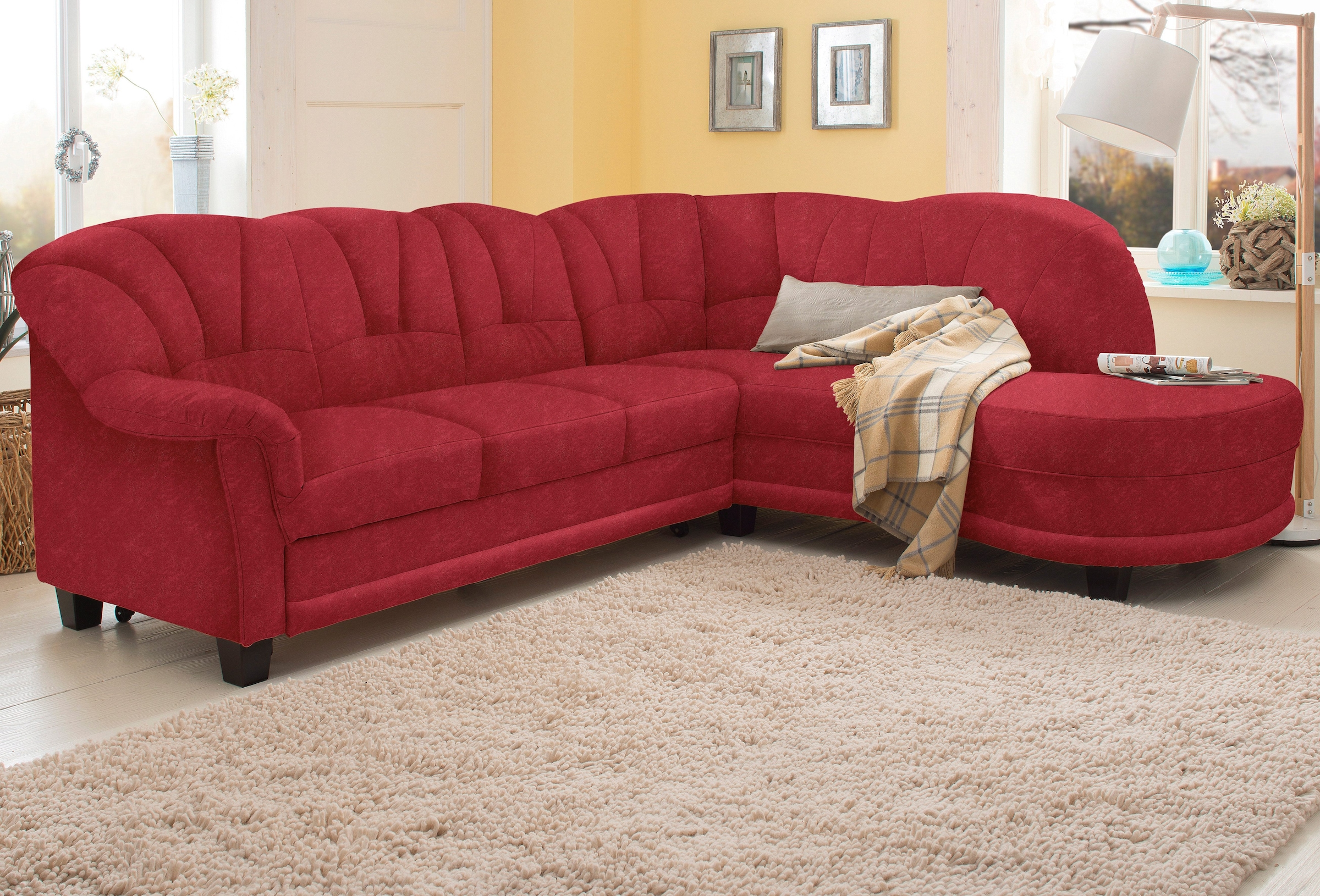 Home affaire Ecksofa "Camelita, Landhaus Sofa, 2 Varianten: Recamiere- oder günstig online kaufen