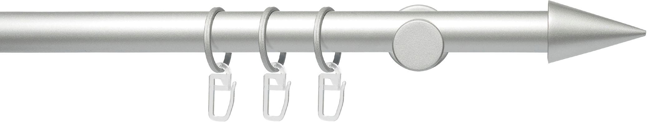 Liedeco Gardinenstange "Fertigstilgarnitur 20 mm Power Spitze" Ø 2 mm 1 läu günstig online kaufen