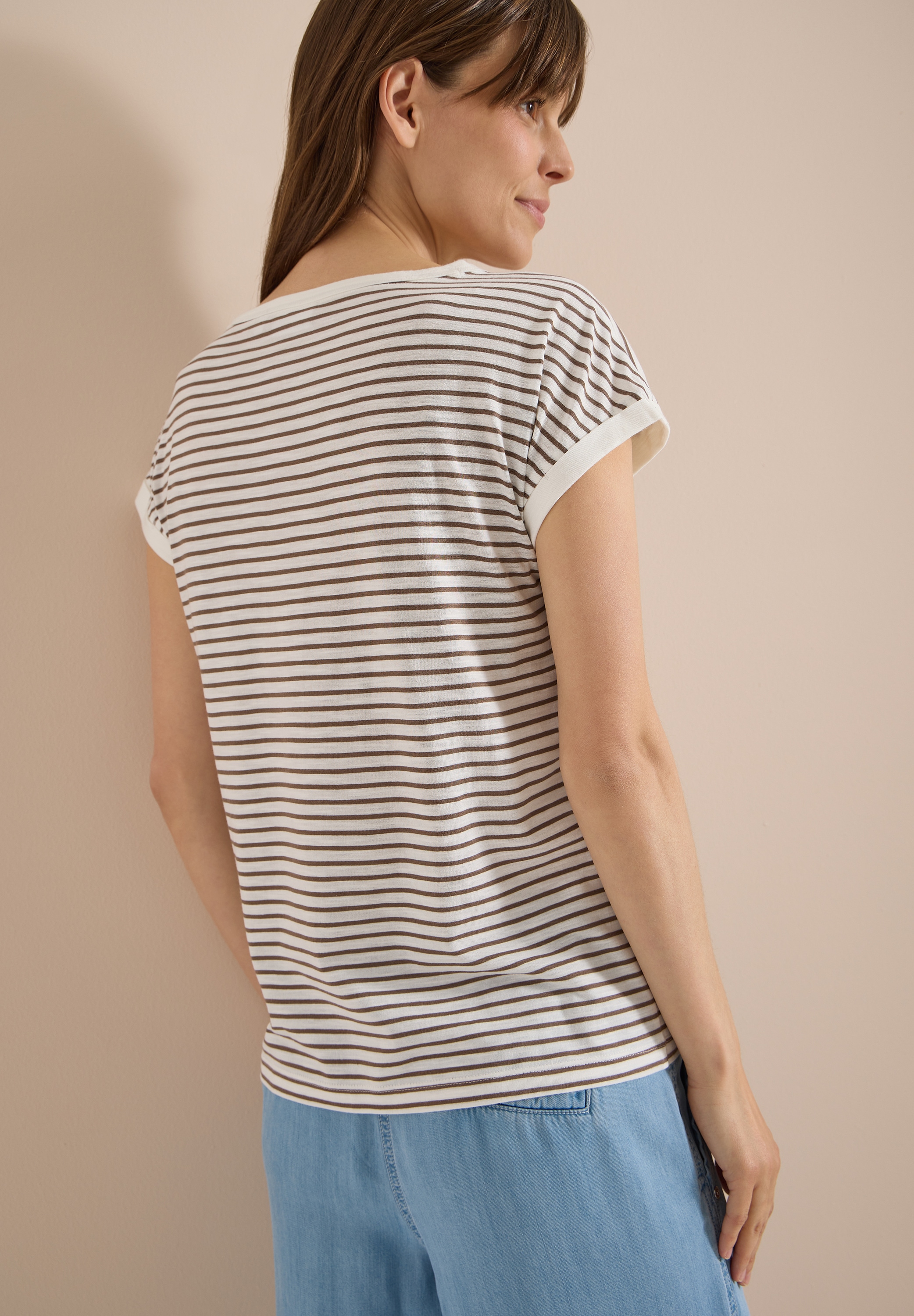 Cecil T-Shirt im Streifen-Design
