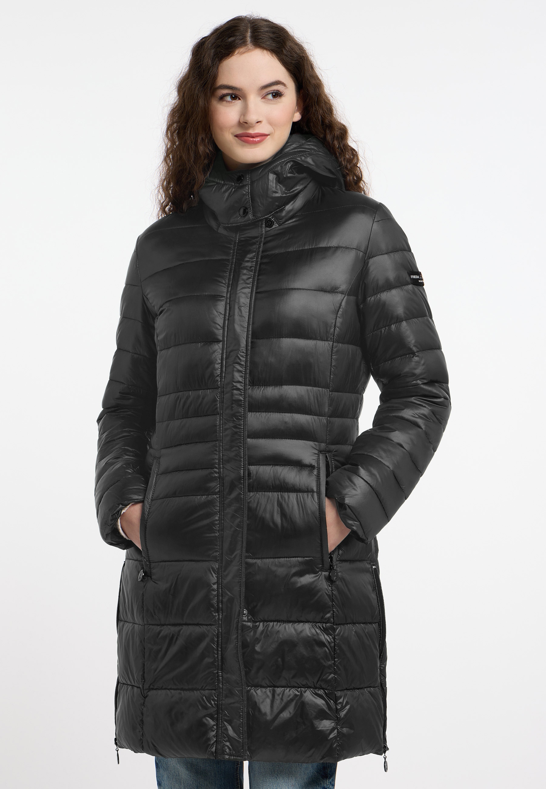 Frieda & Freddies Daunenmantel "Thermolite Coat" mit Kapuze günstig online kaufen