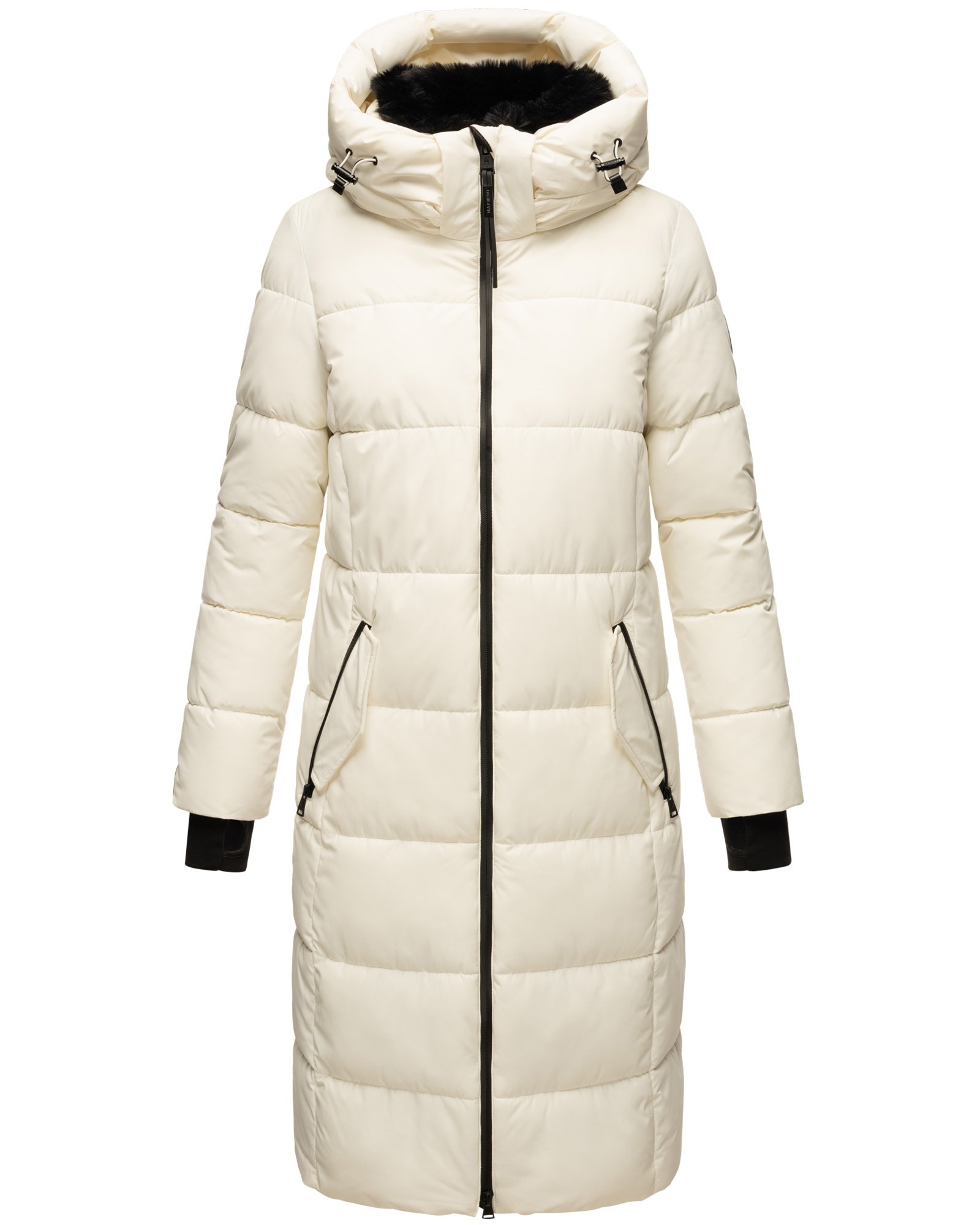 Marikoo Steppjacke »Zuraraa XVI«, langer Winter Mantel gesteppt