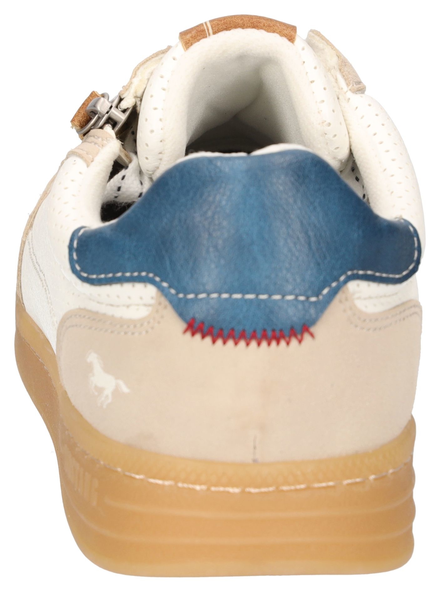 Mustang Shoes Sneaker, Retro Sneaker, Schnürschuh mit Außenreißverschluss günstig online kaufen