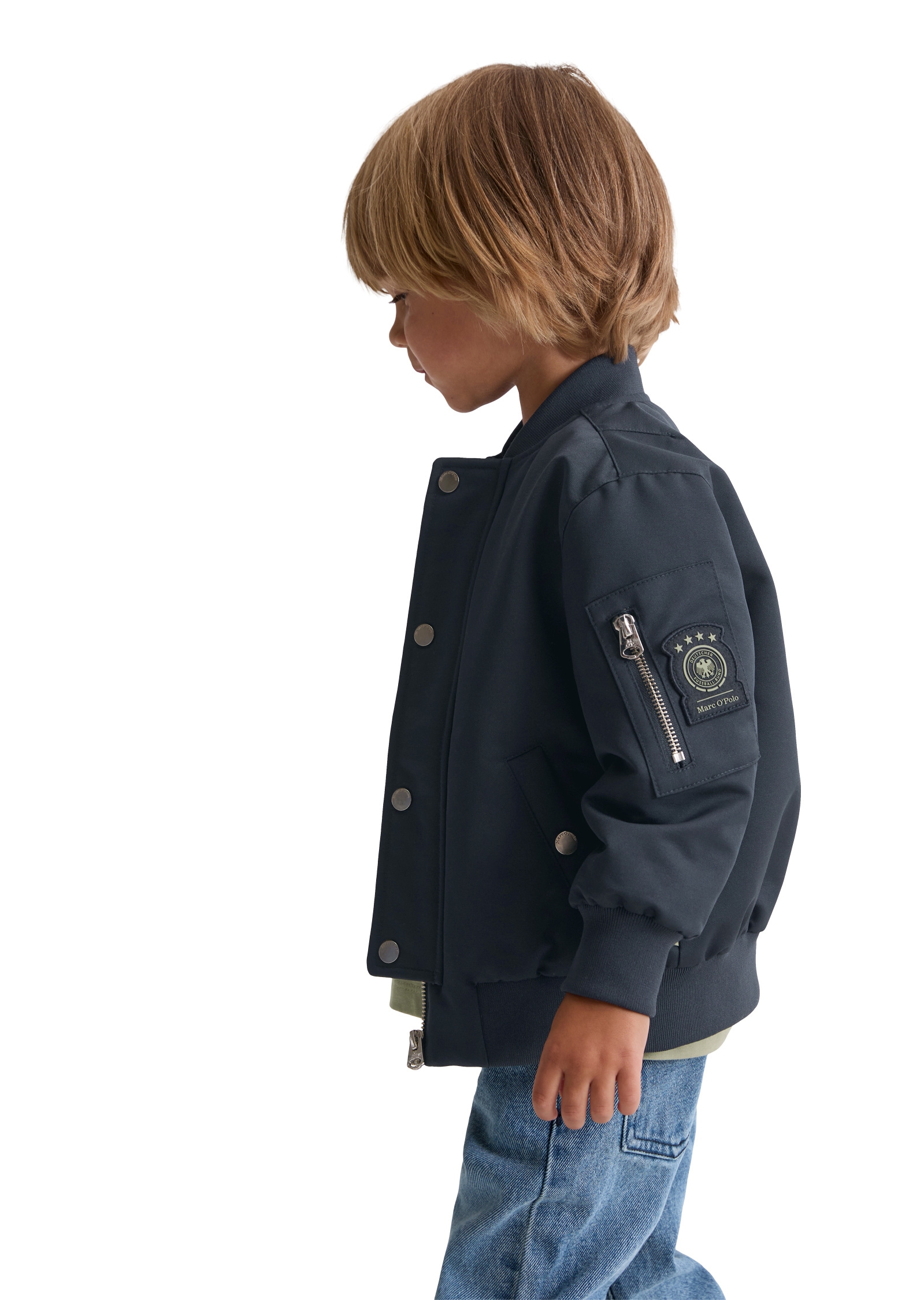 Marc O'Polo Softshellweste »mit Marc O'Polo x DFB Logolabel«