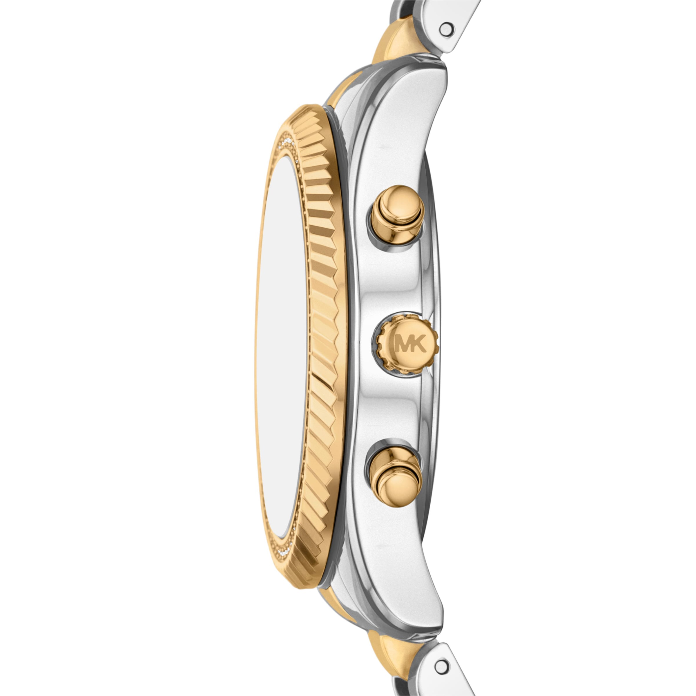 MICHAEL KORS Chronograph »Lexington« Quarzuhr, Armbanduhr, Edelstahlarmband, analog, Tag