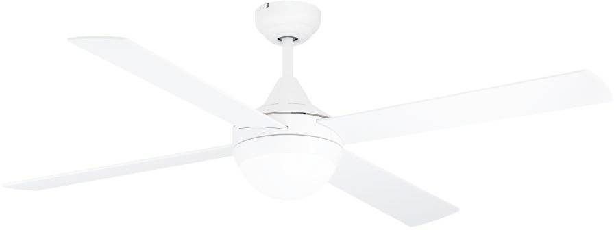 EGLO LED Deckenleuchte "VARADERO Deckenventilator", weiß, 2, Ø 122cm H: 39,2cm, 1 Stk., Leuchten, Deckenlampe, Ventilator mit Licht, Wendeflügel, Fernbedienung, Ø 122cm, LED Deckenleuchte