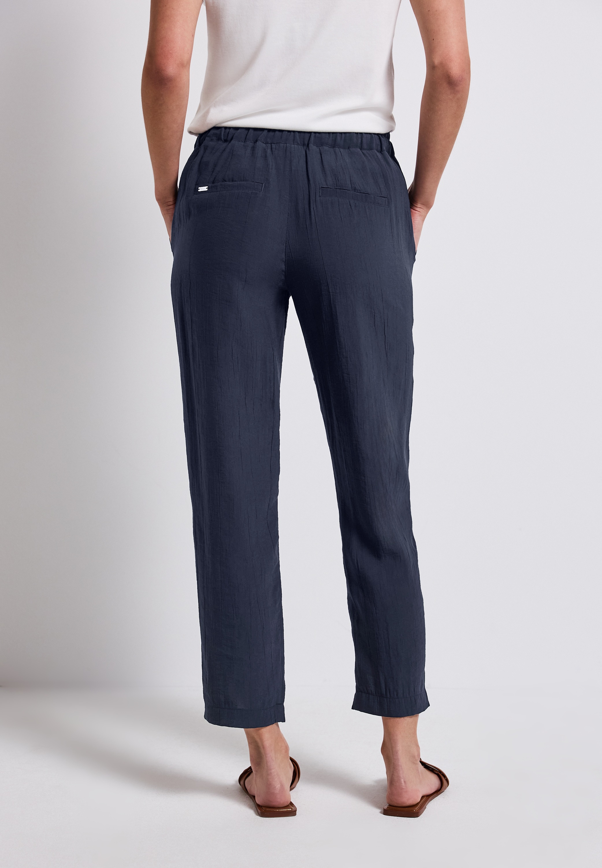 STREET ONE Röhrenhose mit Elastikbund günstig online kaufen