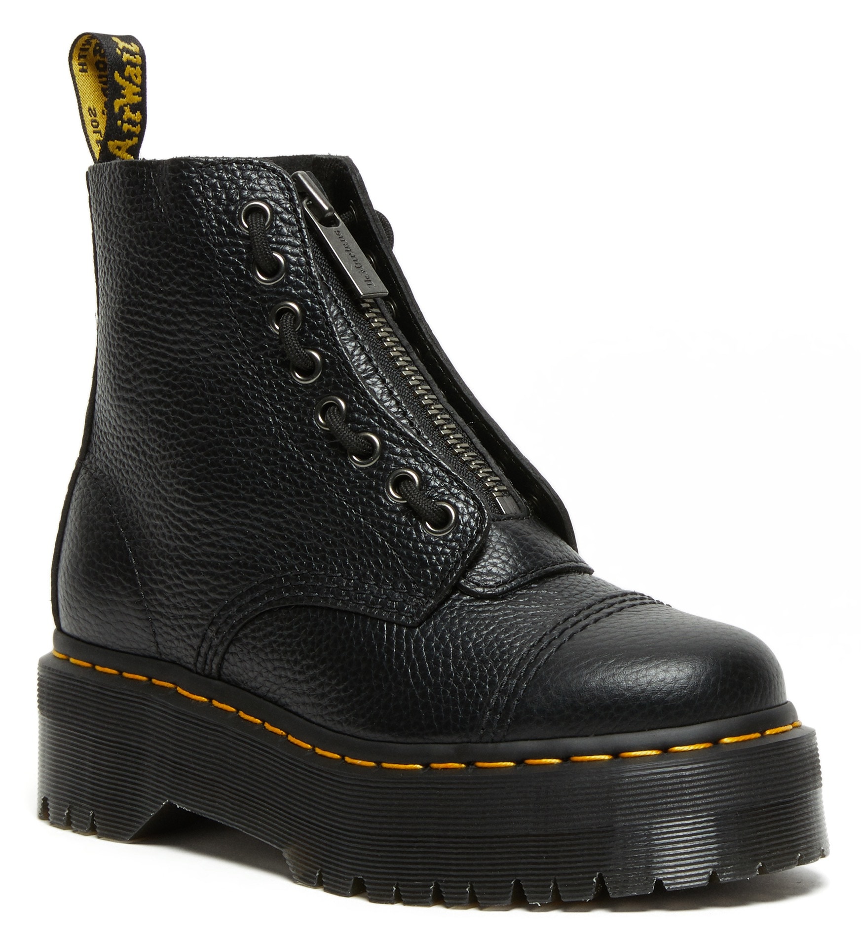 DR. MARTENS Schnürboots "Sinclair Gemilltes Nappaleder Plateaustiefel" Plat günstig online kaufen