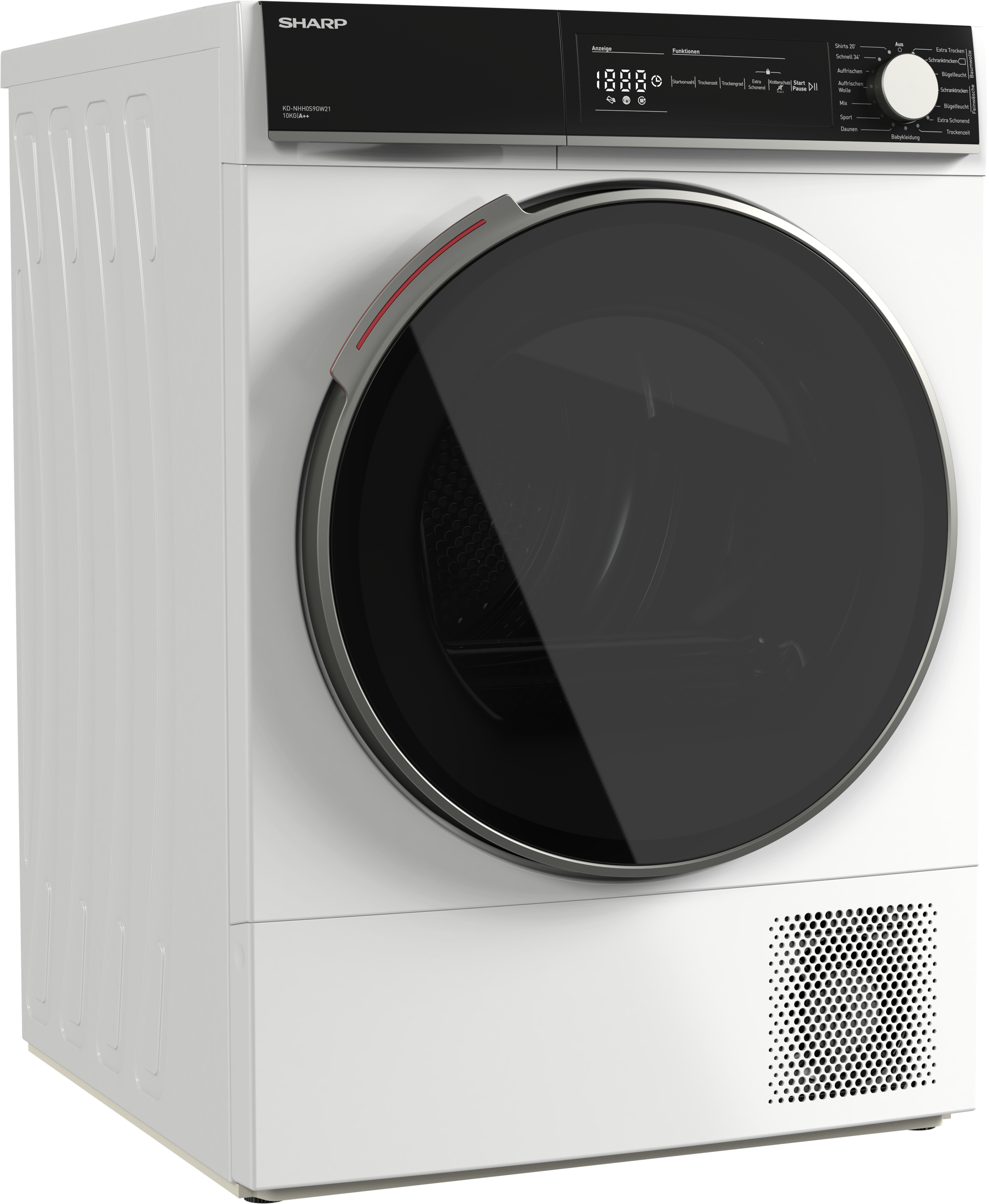 Sharp Wärmepumpentrockner "KD-NHH0S9GW21-DE" T günstig online kaufen