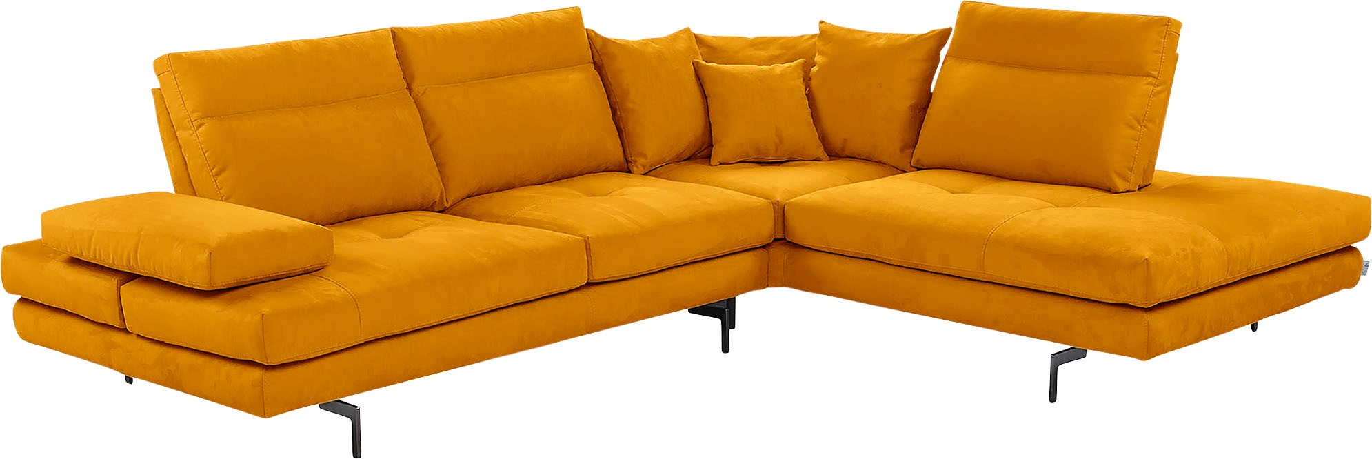 CALIA ITALIA Ecksofa "Toby Wing, Komfortsofa mit Sitzkomfort der Extraklass günstig online kaufen