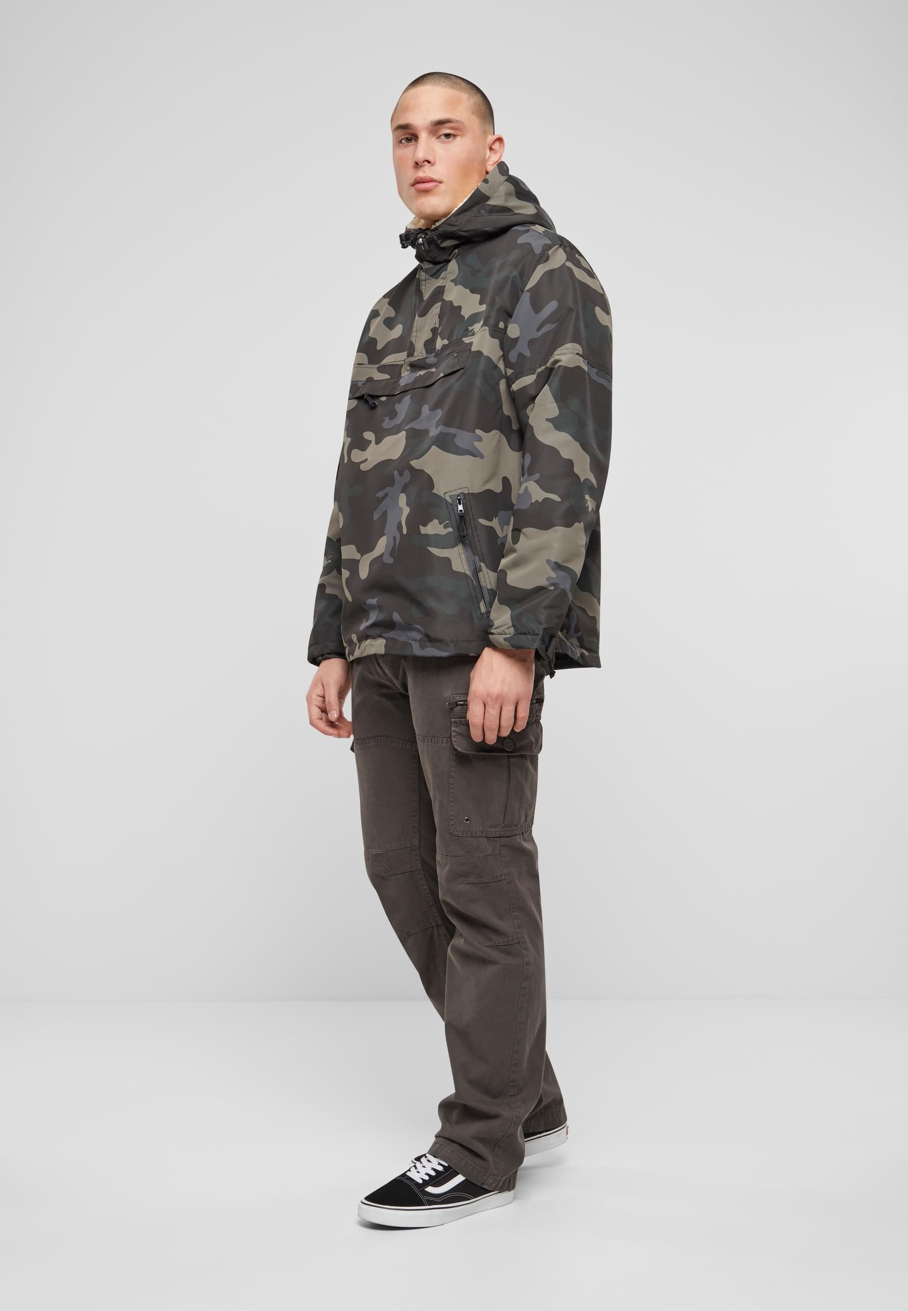 Brandit Allwetterjacke »Brandit Herren Windbreaker Sherpa«, (1 St.), mit Kapuze