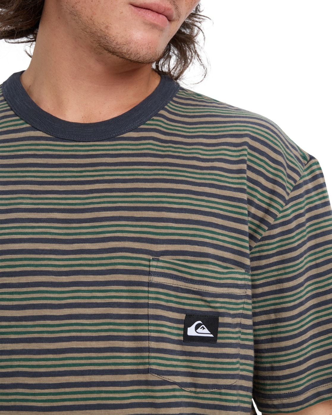 Quiksilver T-Shirt »Onyx Striped«
