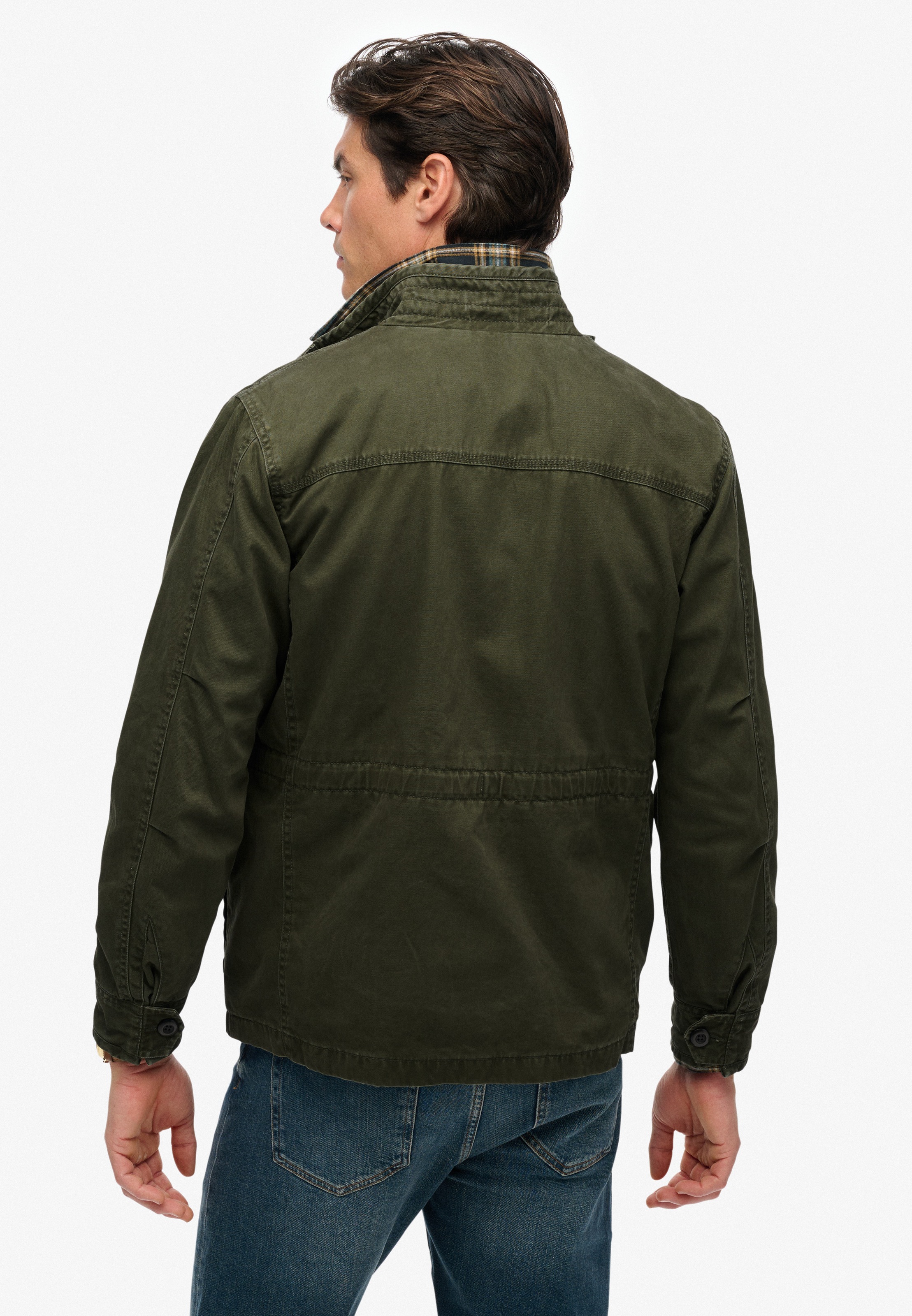 Superdry Parka »M65 MILITARY JACKET«, ohne Kapuze