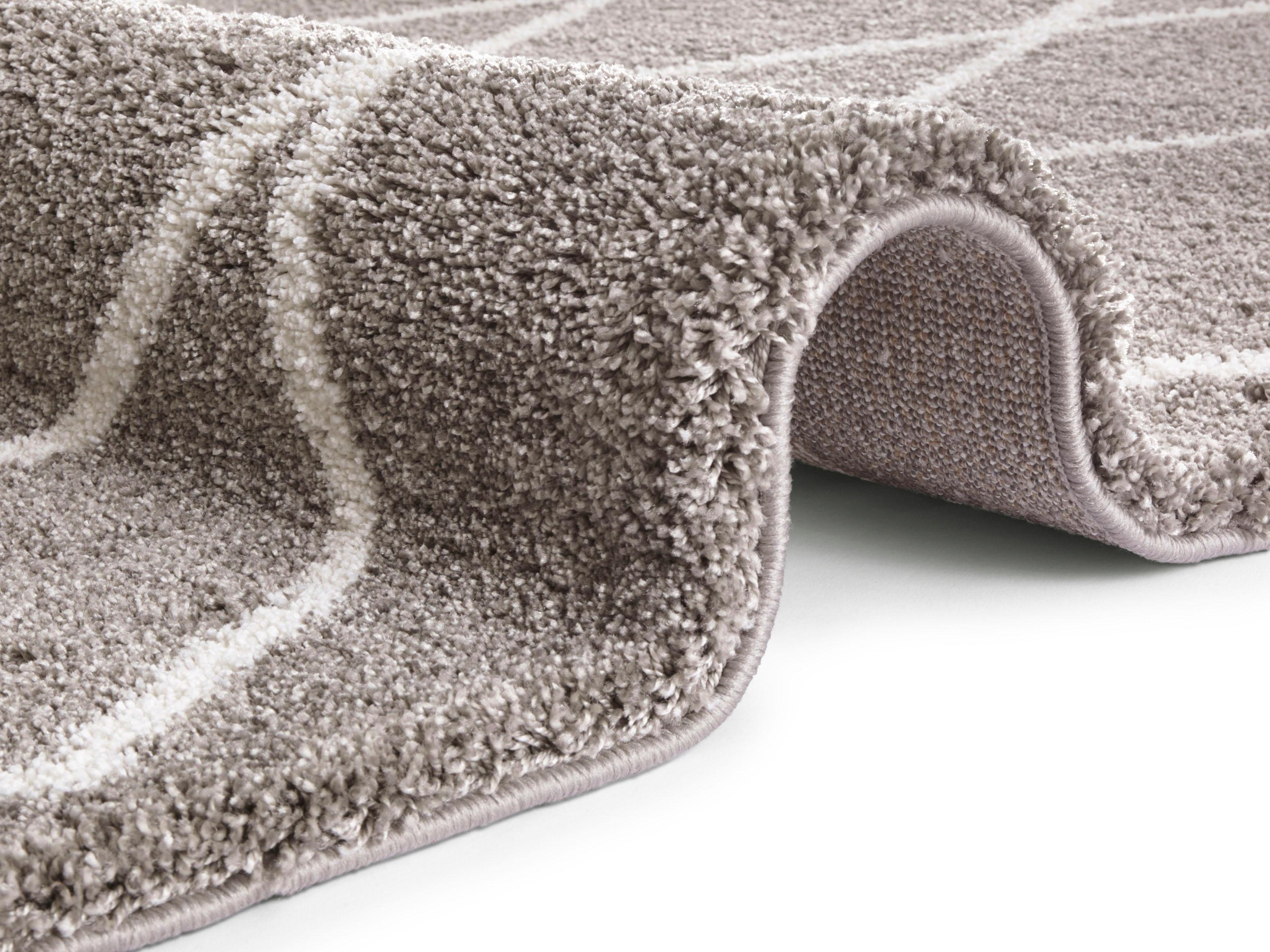 ELLE DECORATION Hochflor-Läufer »Abbeville«, rechteckig, 32 mm Höhe, Dichter Hochflor, Langflor, Skandi Look, Geometrisches Design, Robust