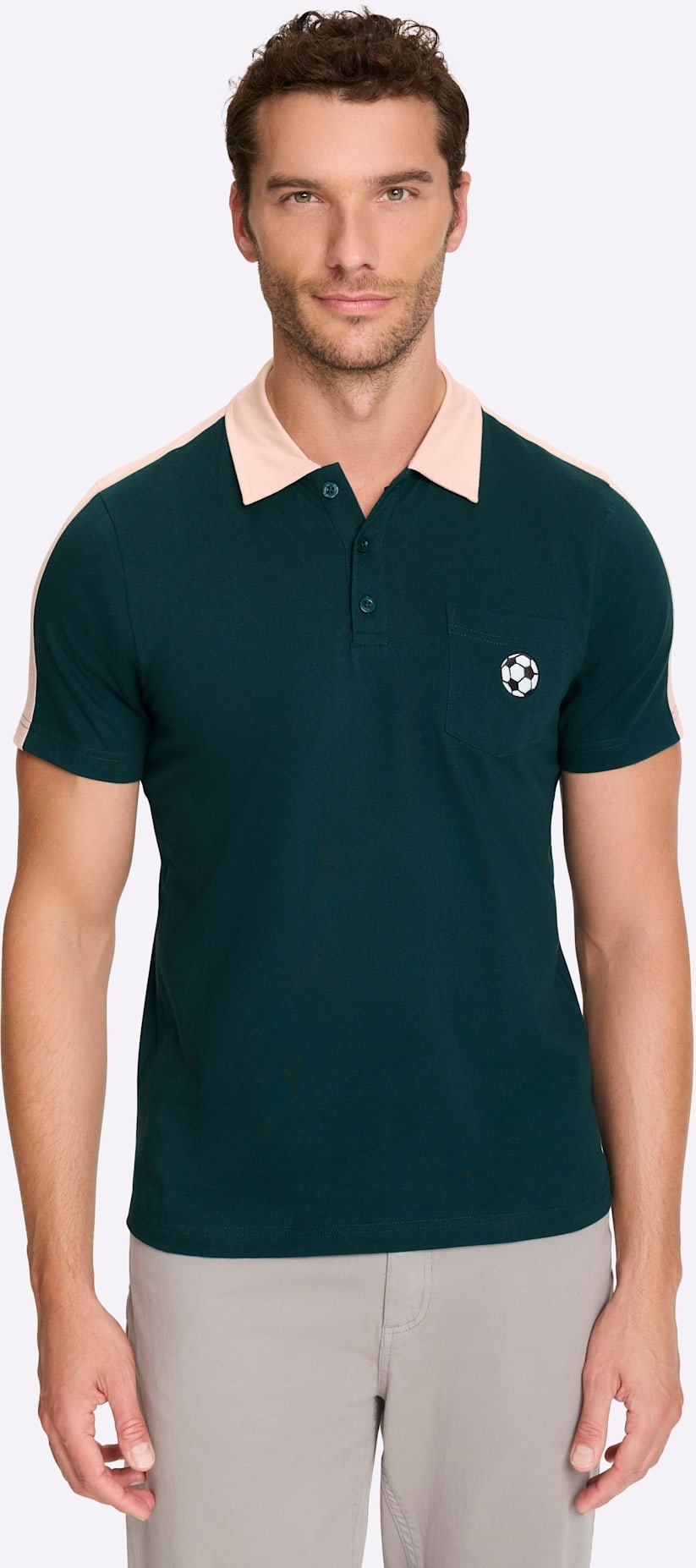 Catamaran Kurzarmshirt "Kurzarm-Poloshirt" 1 tlg. günstig online kaufen
