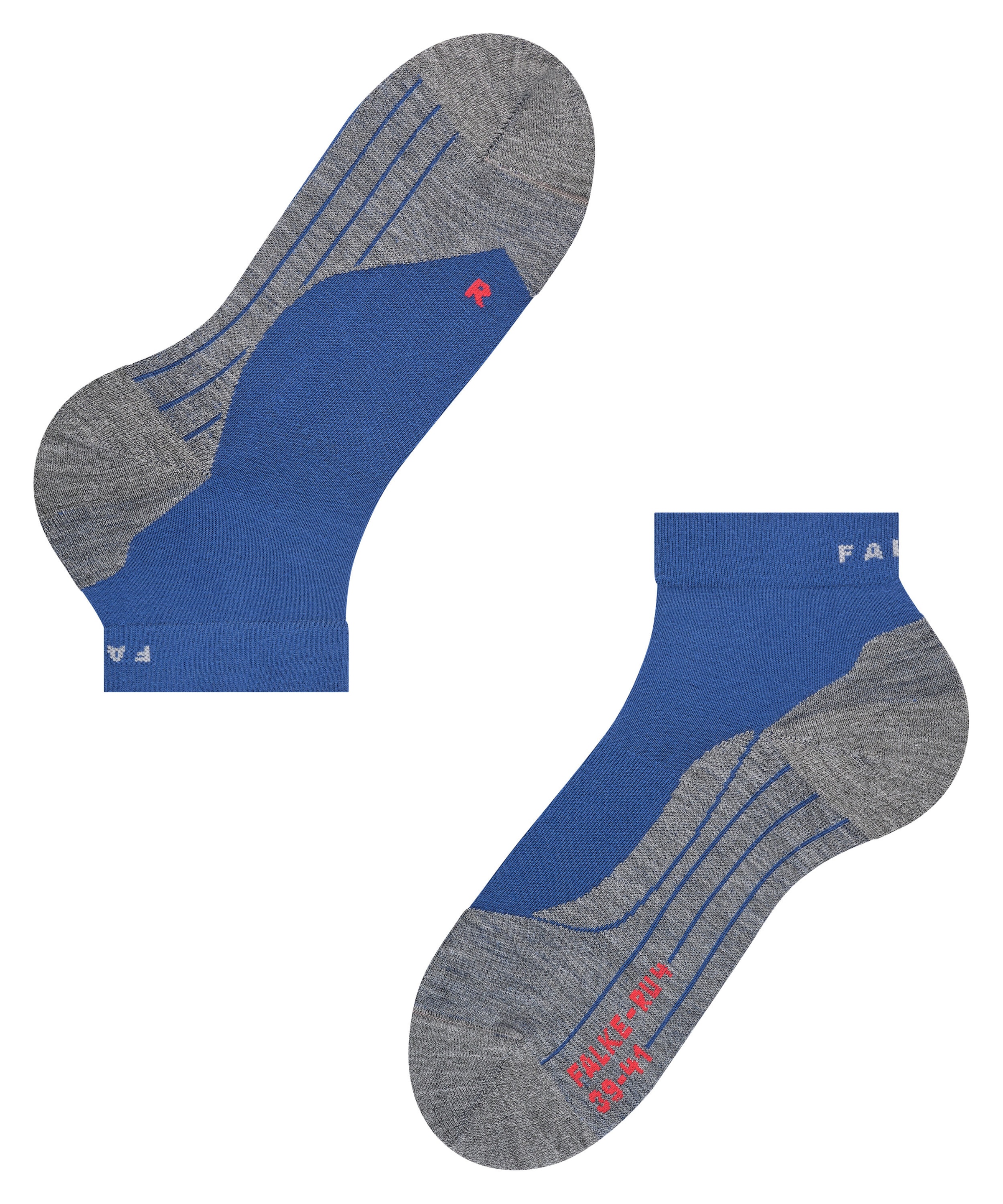 FALKE Laufsocken »RU4 Endurance Short« mit mittelstarker Polsterung, aus Baumwolle und Funktionsmaterial