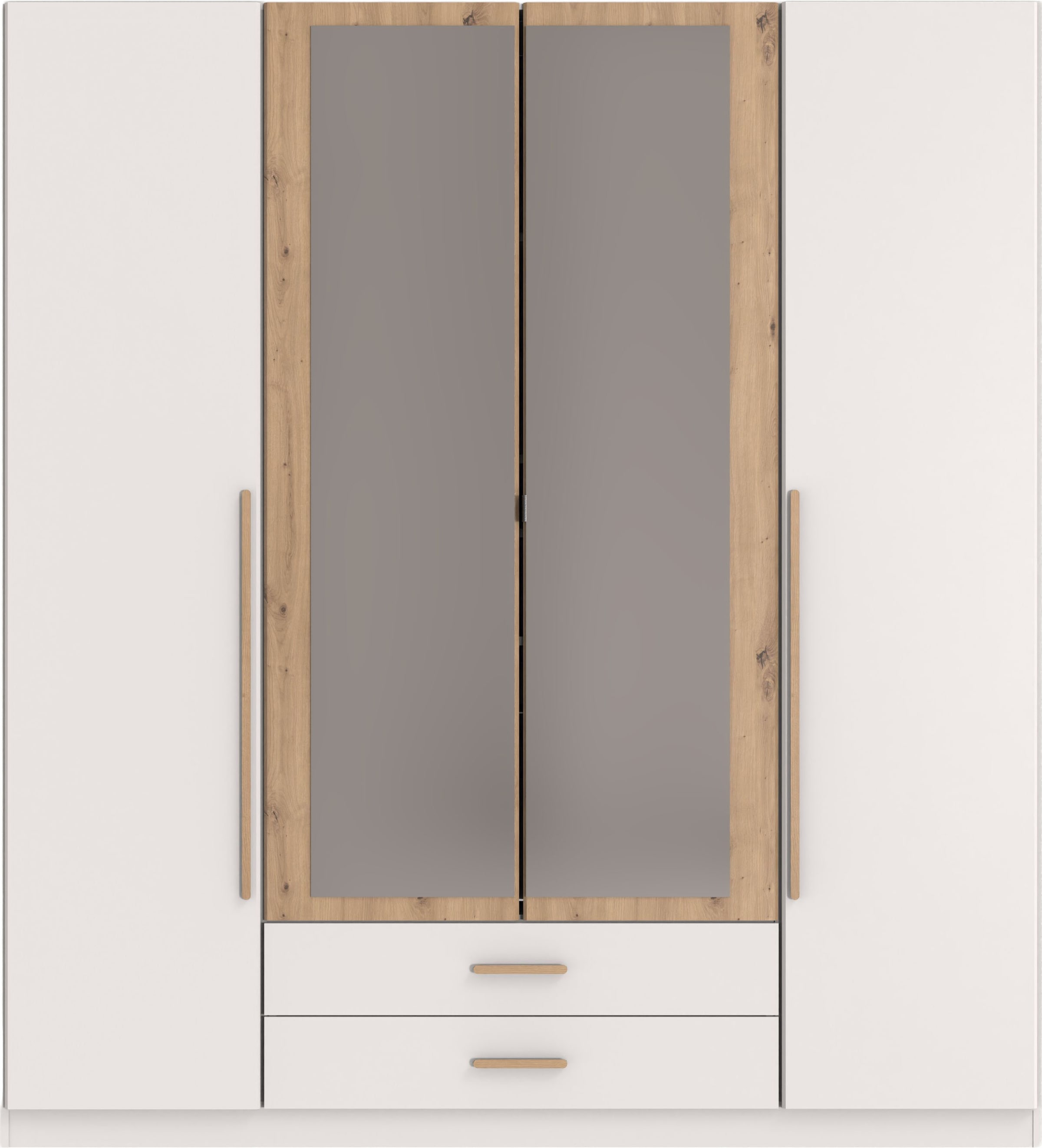 Wimex Kleiderschrank "Marburg erhältlich in den Breiten 135cm & 180cm" inkl. Spiegel und zwei Schubladen