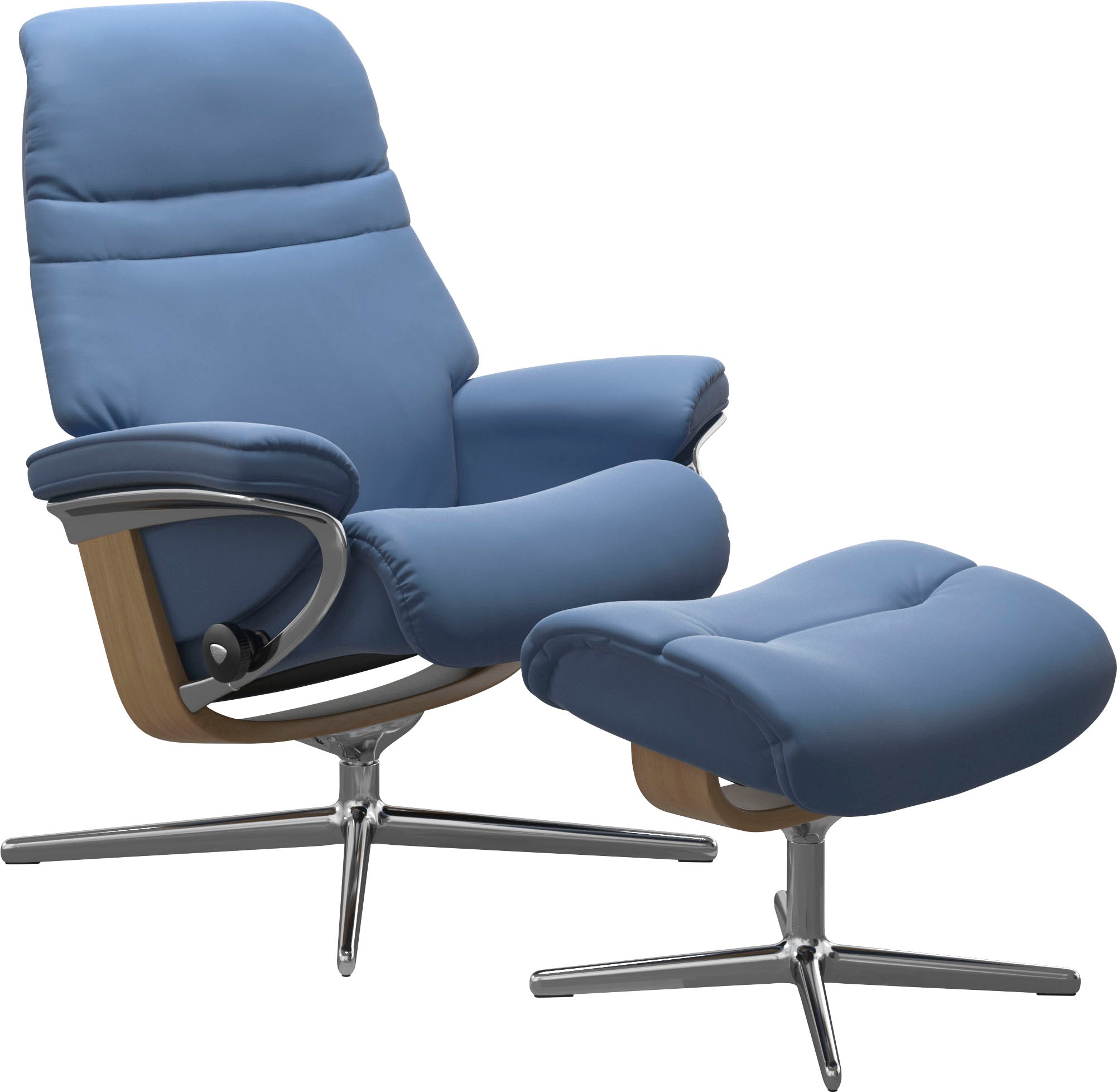 Stressless "Sunrise" mit Cross Base, Größe S, M & L, Holzakzent Eiche günstig online kaufen