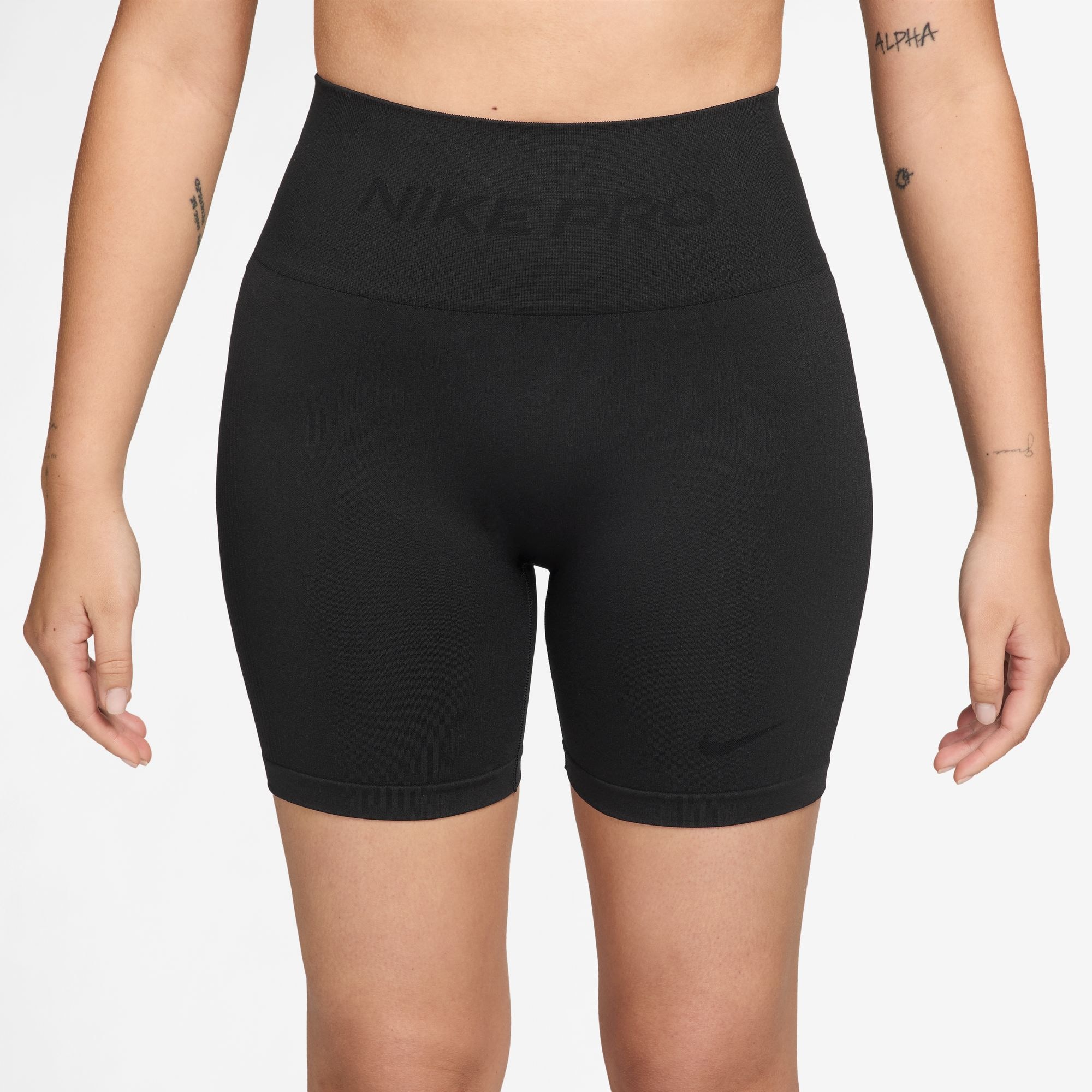 Nike Trainingstights "Nike Pro Seamless Womens Dri-FIT High-Waisted 5" Bike günstig online kaufen