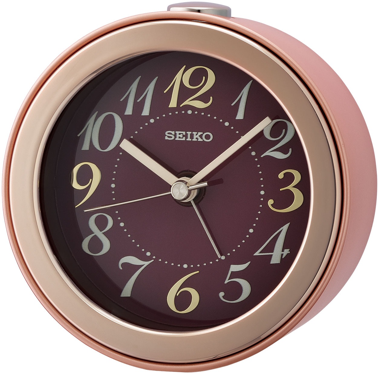 Seiko Quarzwecker, Wecker, Beleuchtung, Piepalarm, durchlaufende Sekunde