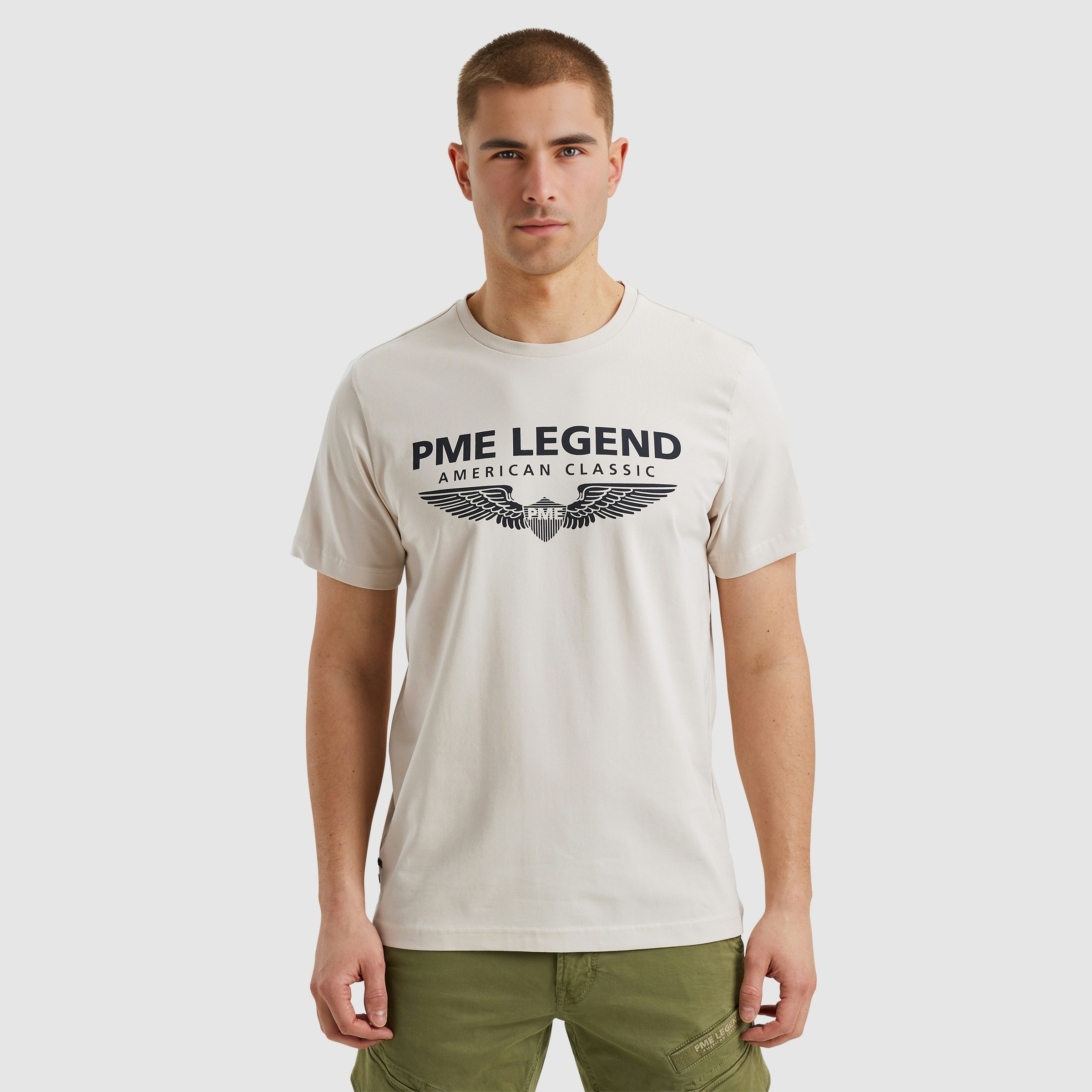 PME LEGEND Rundhalsshirt, mit Logoprint