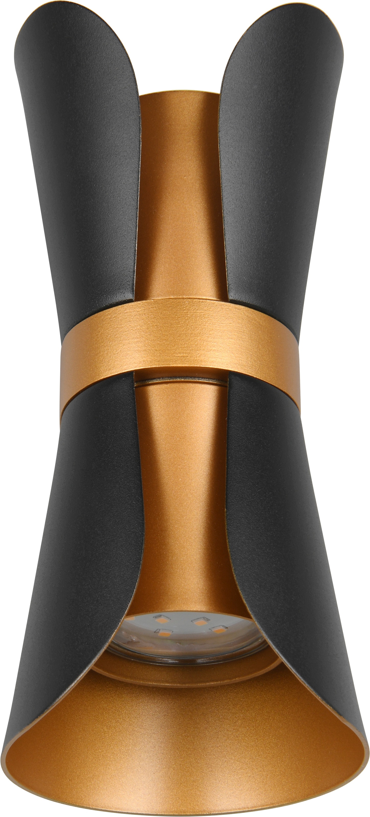 TRIO Leuchten Wandleuchte »COAT, up-and-down Wandlampe exkl 2x GU10 max 10W, zweifarbig« GU10 1 Stk. warmweiß - kaltweiß moderne Design Wandleuchte für wechselbare Leuchtmittel, 21cm hoch