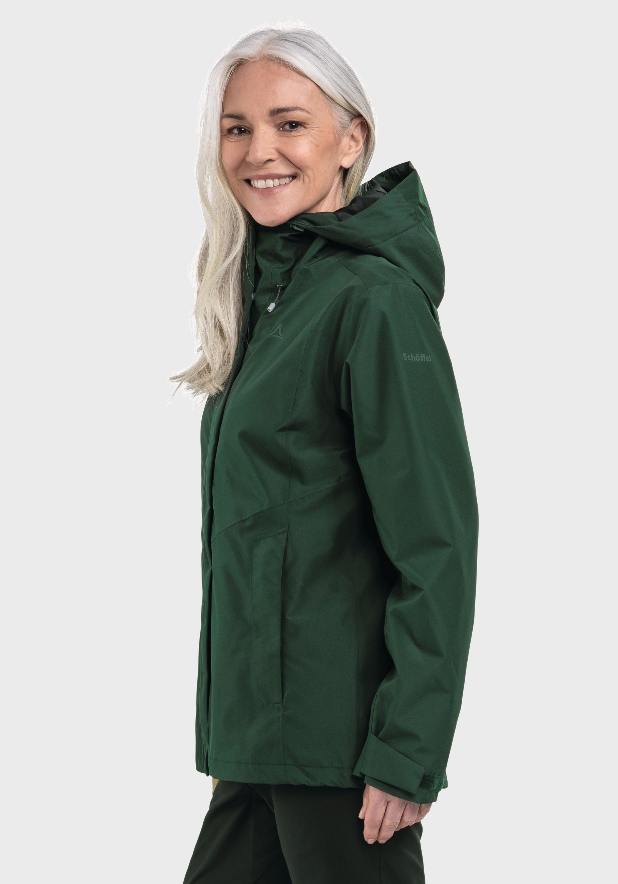 Schöffel Doppeljacke »Hiking 3in1 Jacket Style Okere WMS«, mit Kapuze