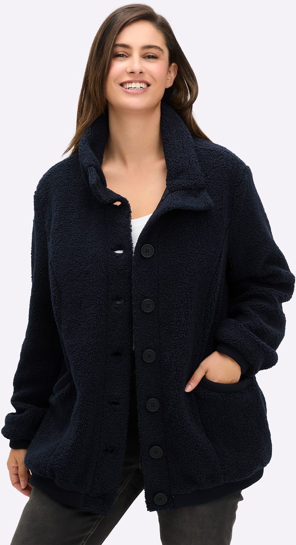 Sheego Blouson, ohne Kapuze günstig online kaufen