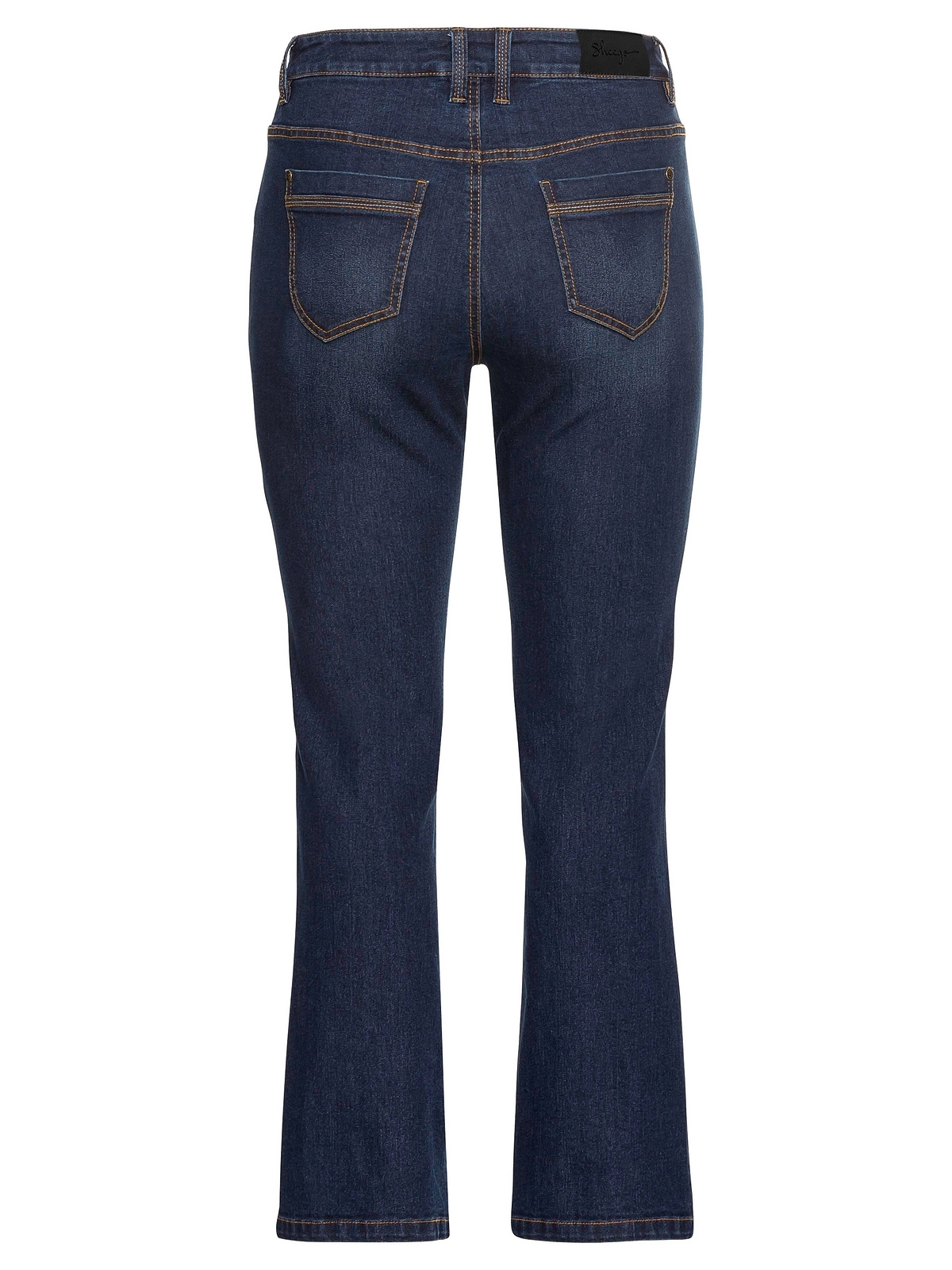 Größen«, BAUR Sheego mit | Bootcut-Jeans kaufen verstellbarem Bund »Große