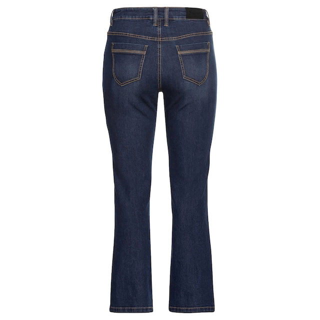 Sheego Bootcut-Jeans »Große Größen«, mit verstellbarem Bund kaufen | BAUR