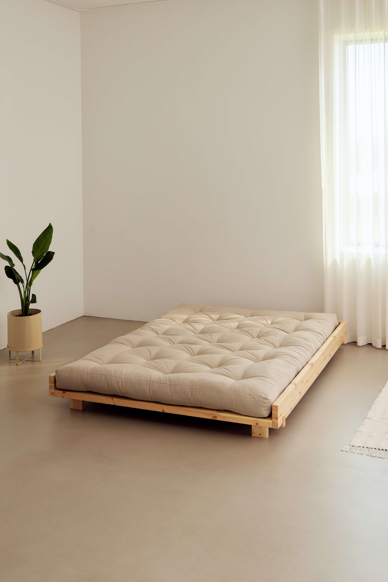 Karup Design "Social Bed, ohne Matratze, FSC-zertifiziertes Massivholz" wahlweise mit oder ohne verstellbares Zubehör, Bett in mehreren Größen