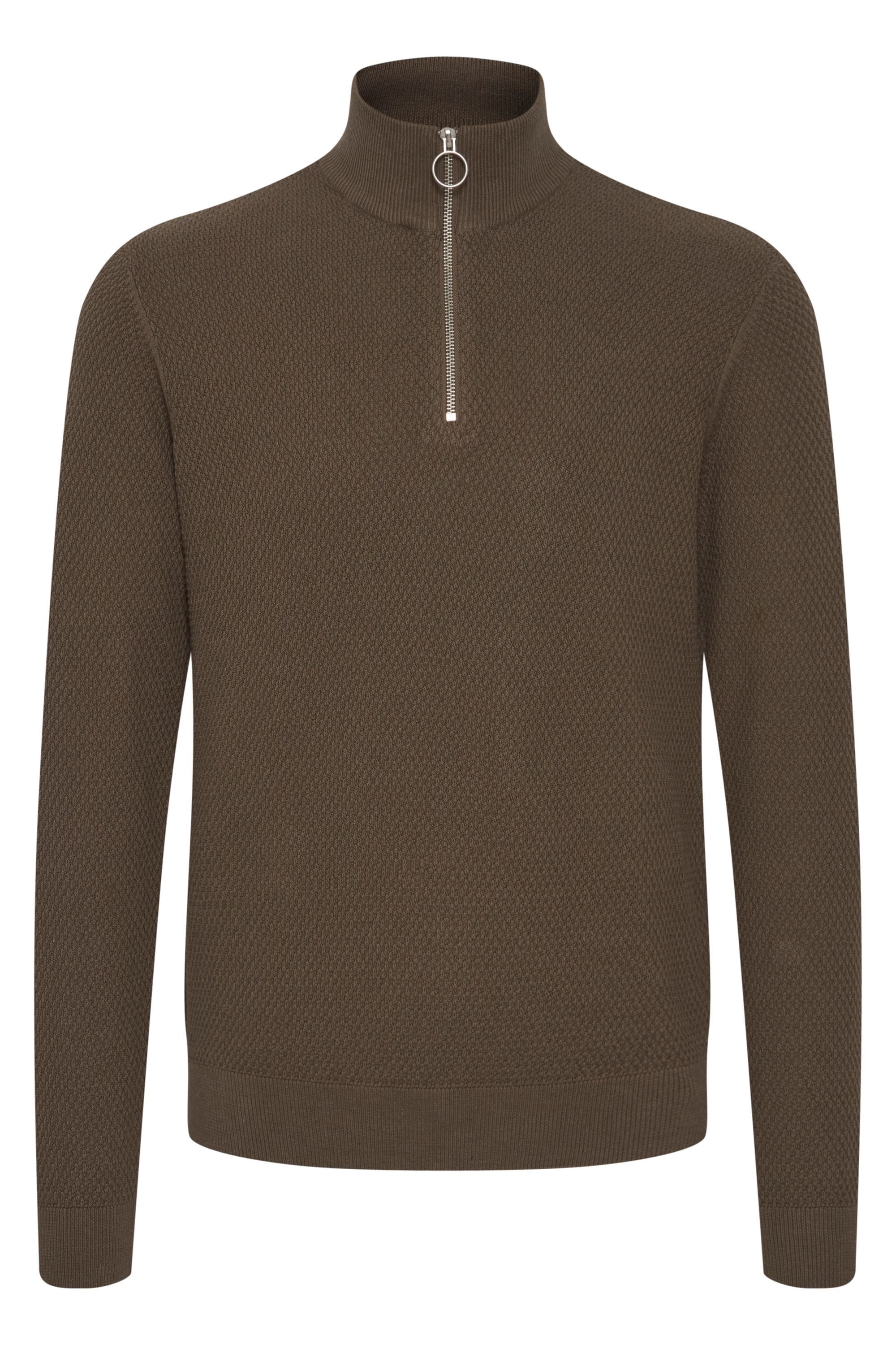 Casual Friday Strickfleece-Pullover "Strickpullover CFKarlo"