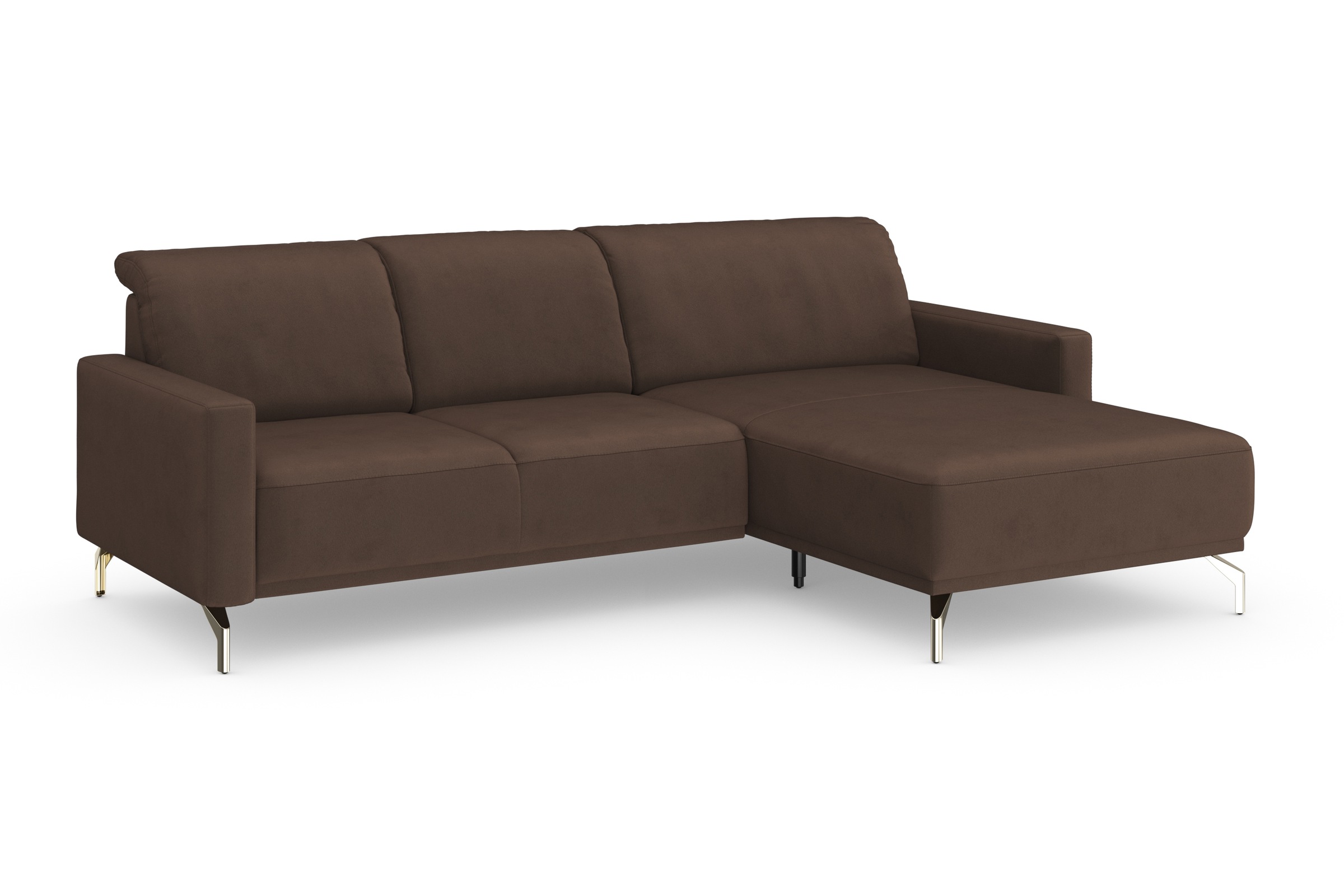 sit&more Ecksofa »Bailando L-Form«, wahlweise mit Kopfteilverstellung und Vorziehsitz, motorisch