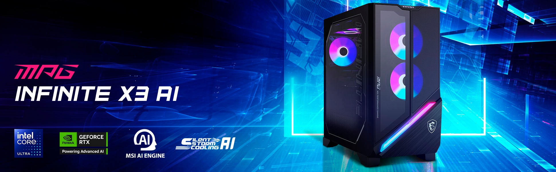 MSI Gaming-PC »MPG Infinite X3 AI 2NUF7-012DE«