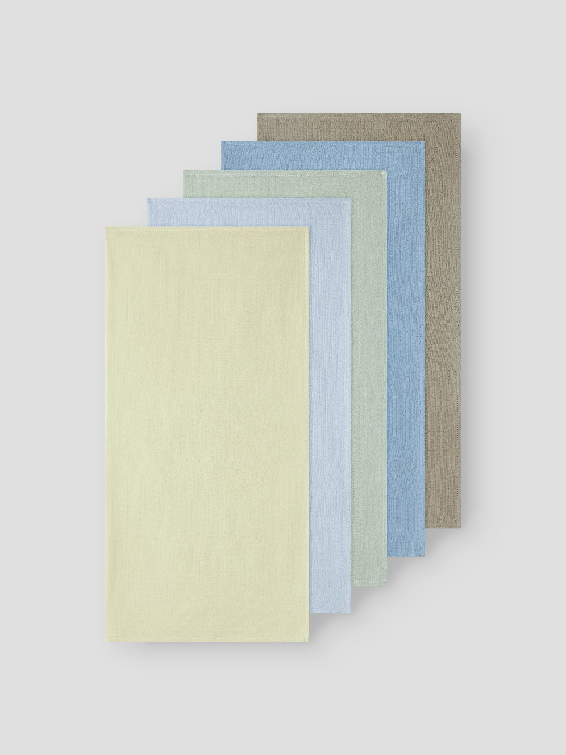 Name It Multifunktionstuch »NBNOHAPPY 5P NAPPIES LNOOS« 5 Stk. aus Baumwolle, bequeme Passform, im 5er-Pack