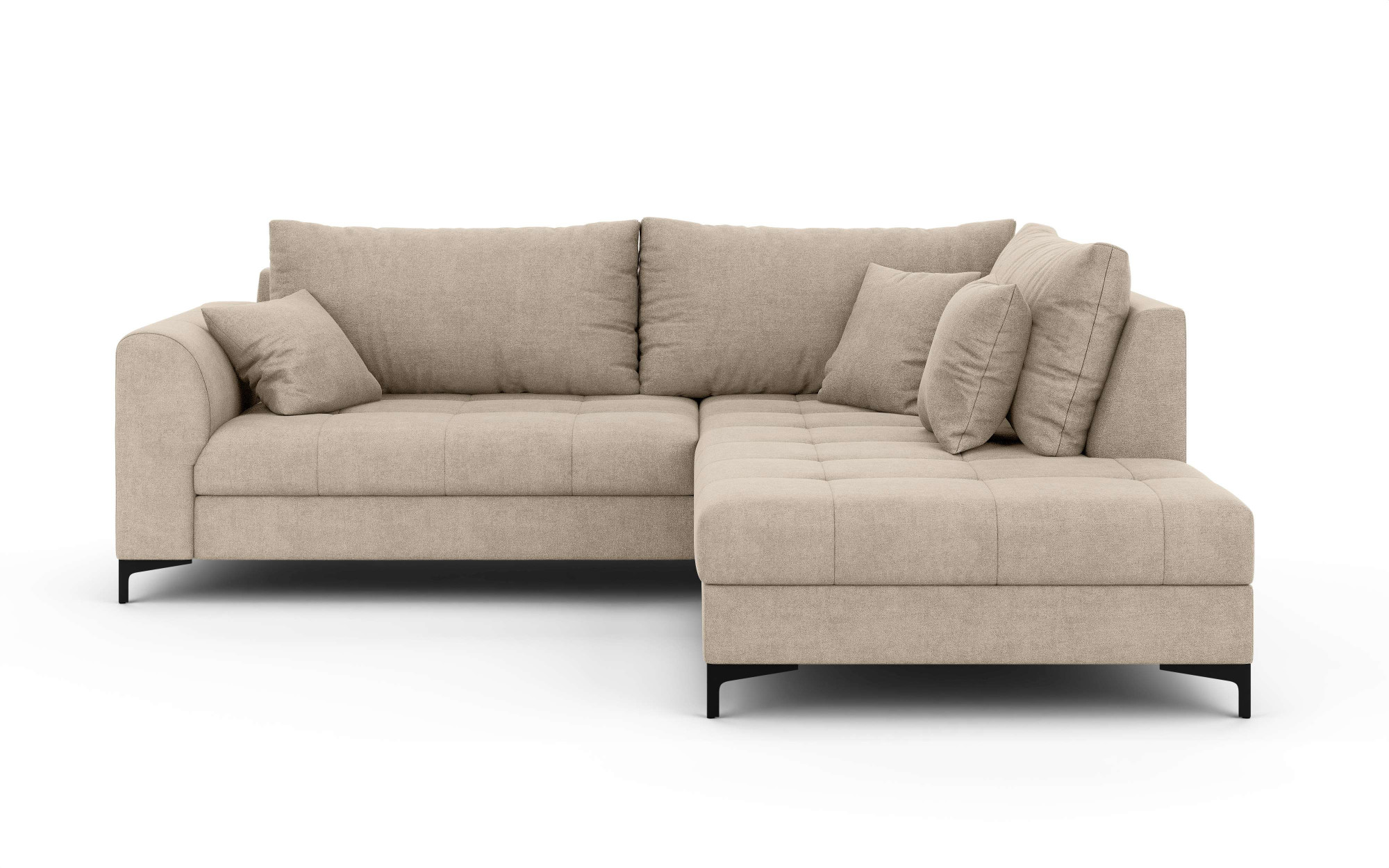 OTTO home Ecksofa "LEEVKE Design-Sofa mit Ottomane rechts/links bestellbar, günstig online kaufen