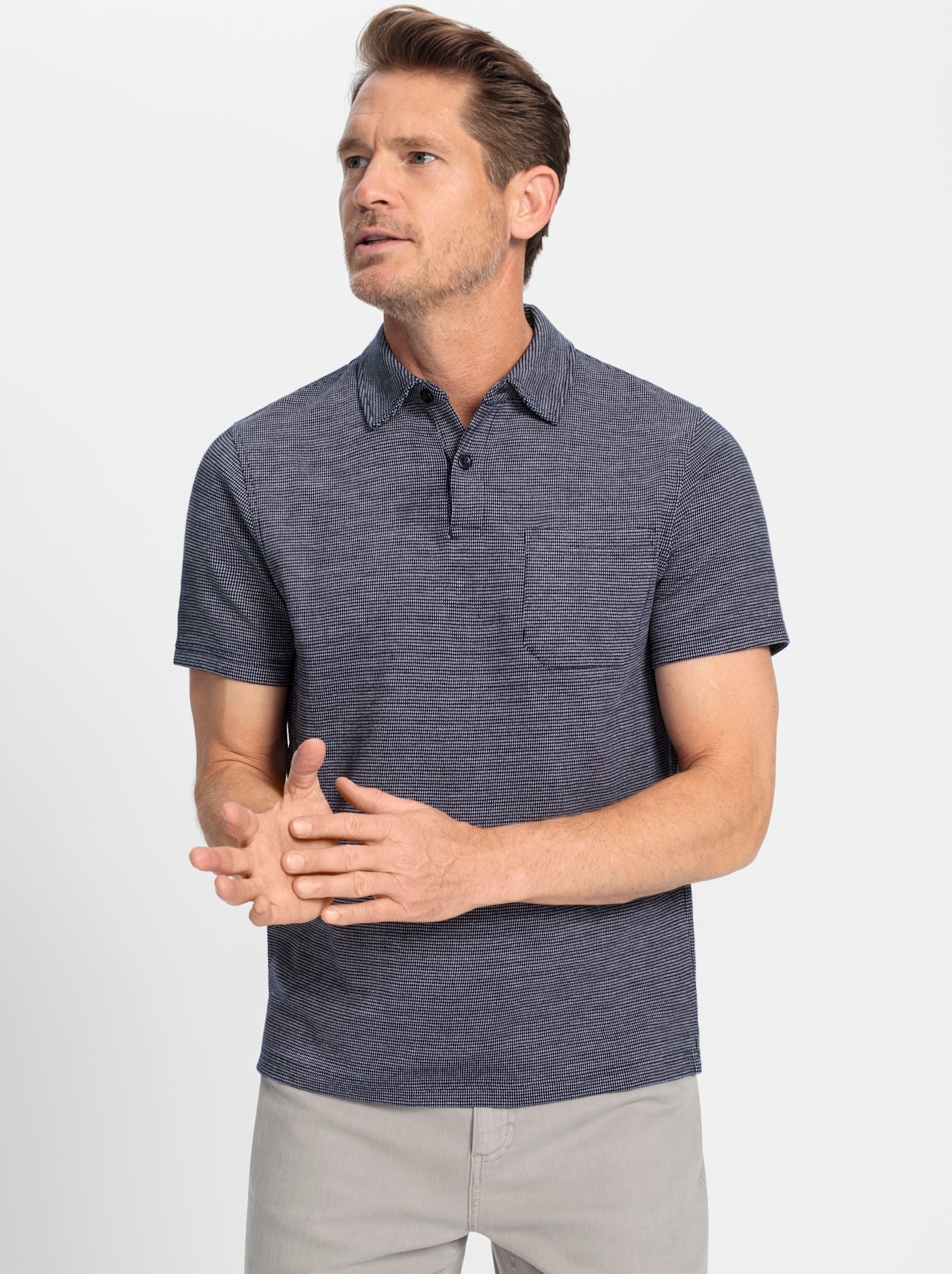 Catamaran Kurzarmshirt »Kurzarm-Poloshirt«, (1 tlg.)