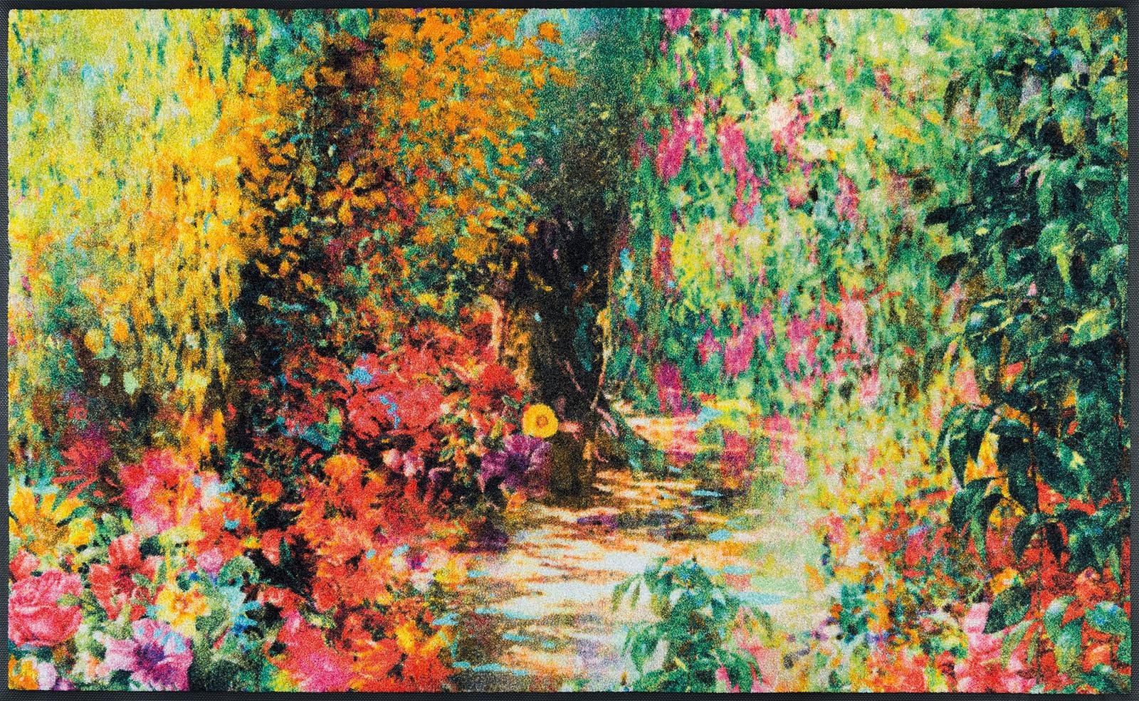 wash+dry by Kleen-Tex Teppich "Primavera" rechteckig 7 mm Höhe rutschhemmen günstig online kaufen