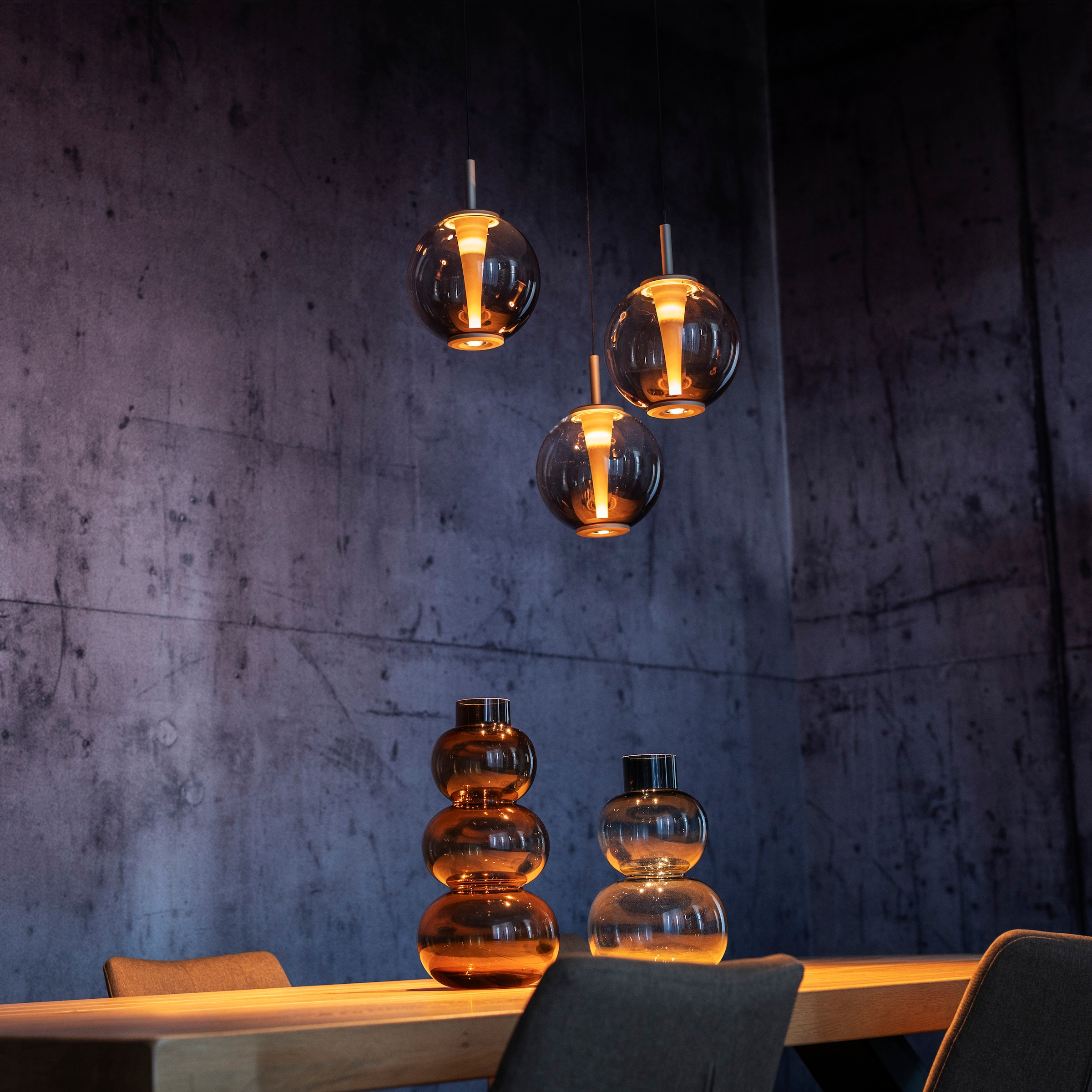 Neuhaus PURE LED Pendelleuchte »PURE E-Infinity« LED-Board 1 Stk. warmweiß - kaltweiß e-SLIDE® Funktion, CCT, dimmbar, Fernbedienung