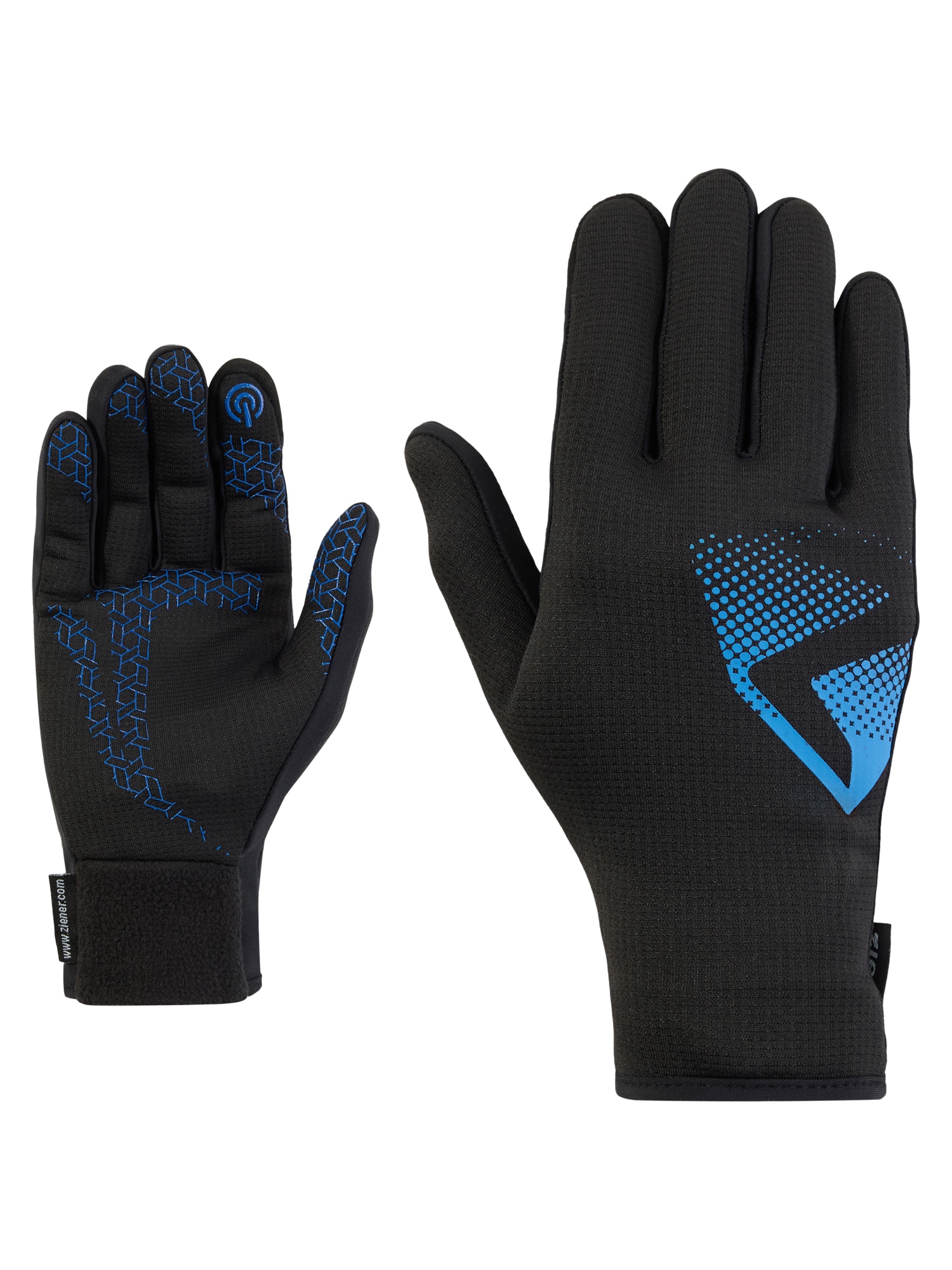 Ziener Fahrradhandschuhe "LICKOSO-Z TOUCH JUNIOR" weich, wärmend, atmungsaktiv, TOUCH-Funktion