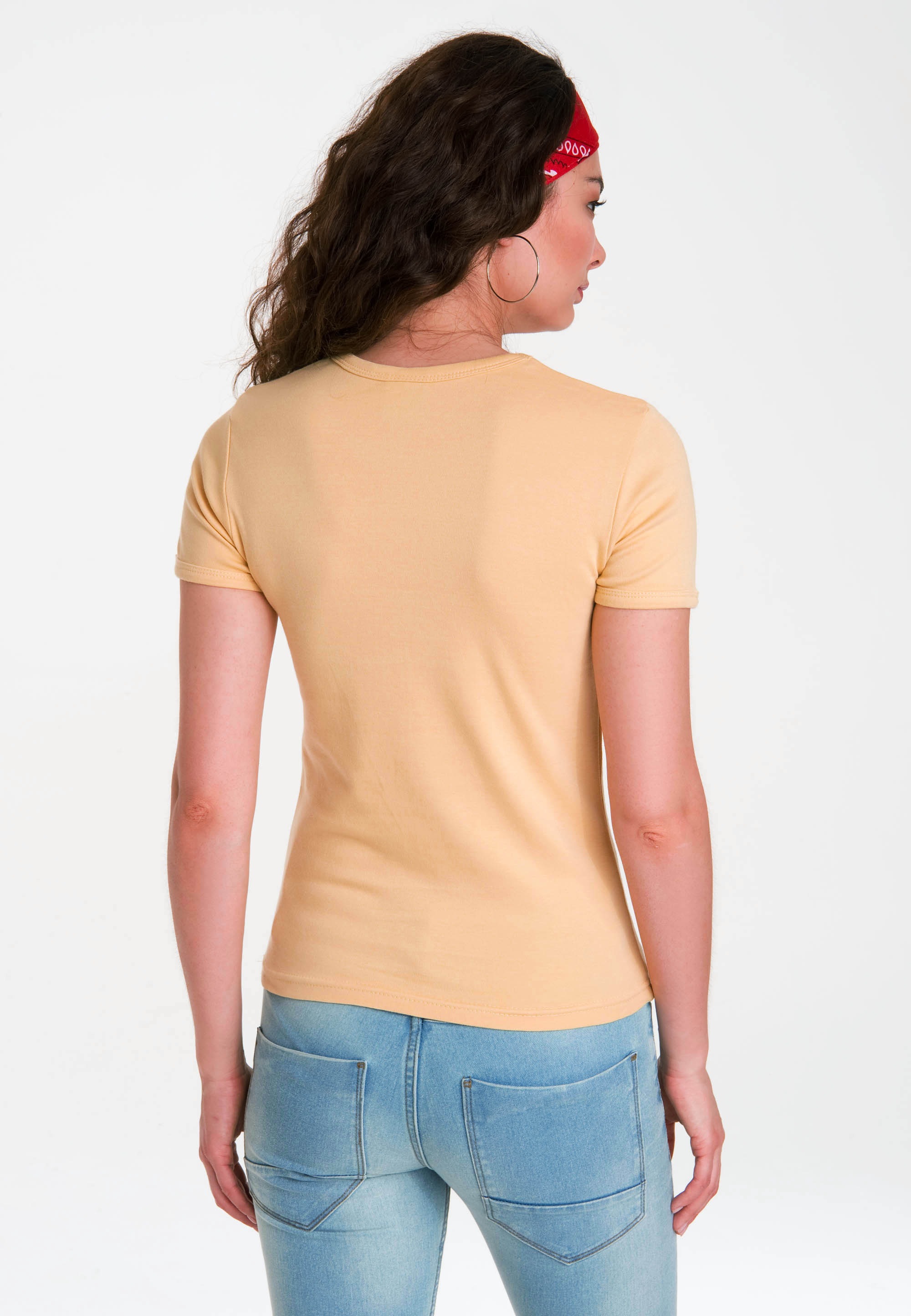 LOGOSHIRT T-Shirt »Lucky Luke Showdown«, mit lizenziertem Originaldesign