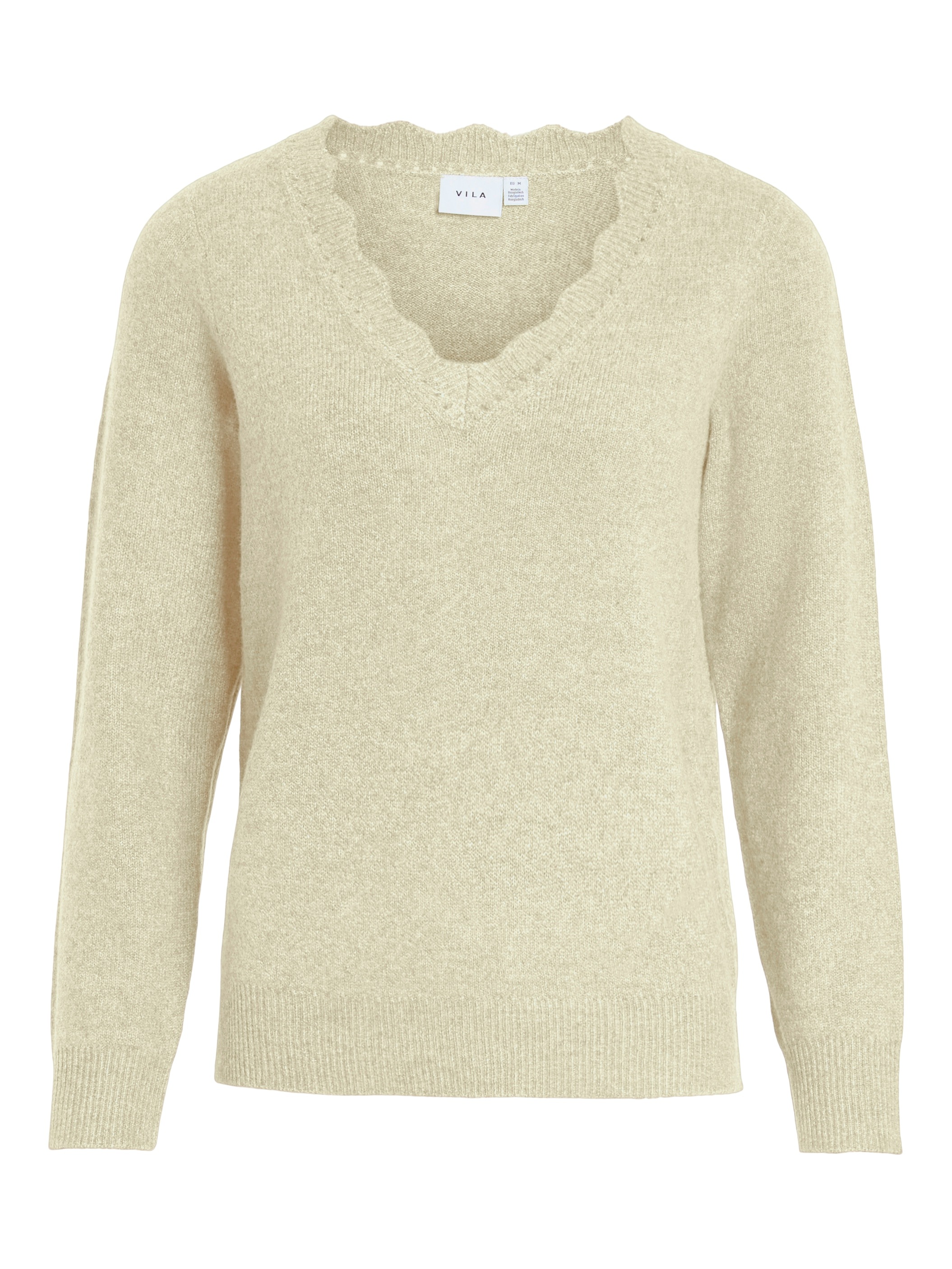 Vila V-Ausschnitt-Pullover »VINIKOLINA V-NECK L/S KNIT TOP - NOOS«
