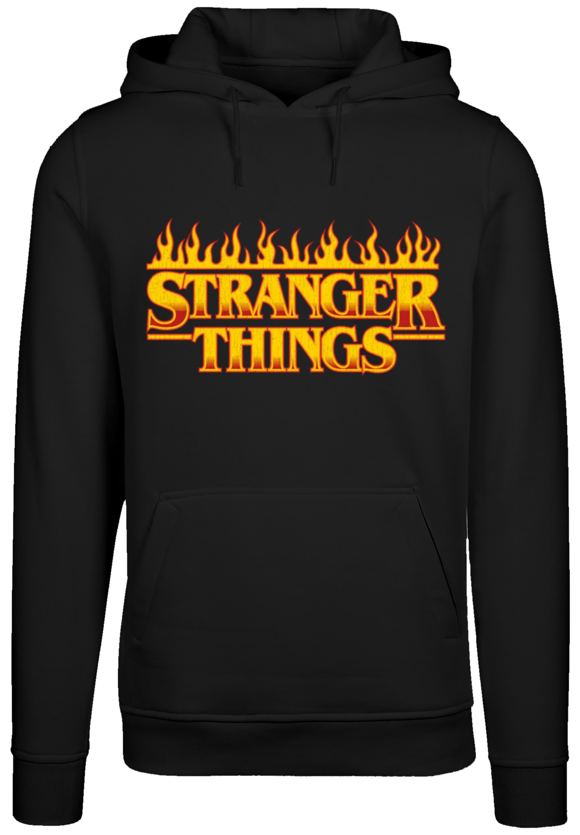 F4NT4STIC Kapuzenpullover »Stranger Things Fire Logo Women Netflix TV Series«, Premium Qualität