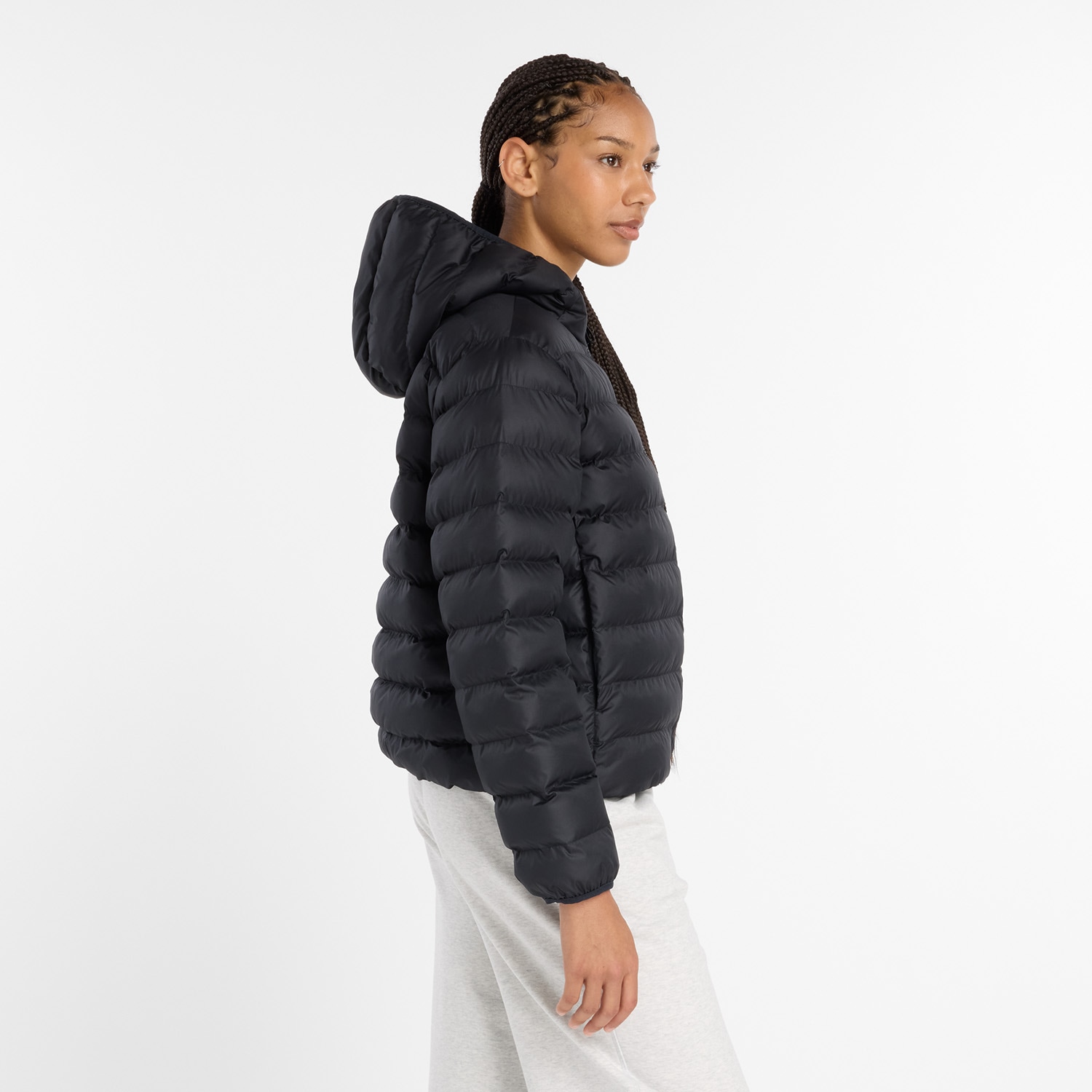 New Balance Winterjacke »Puffer Jacket BLACK«