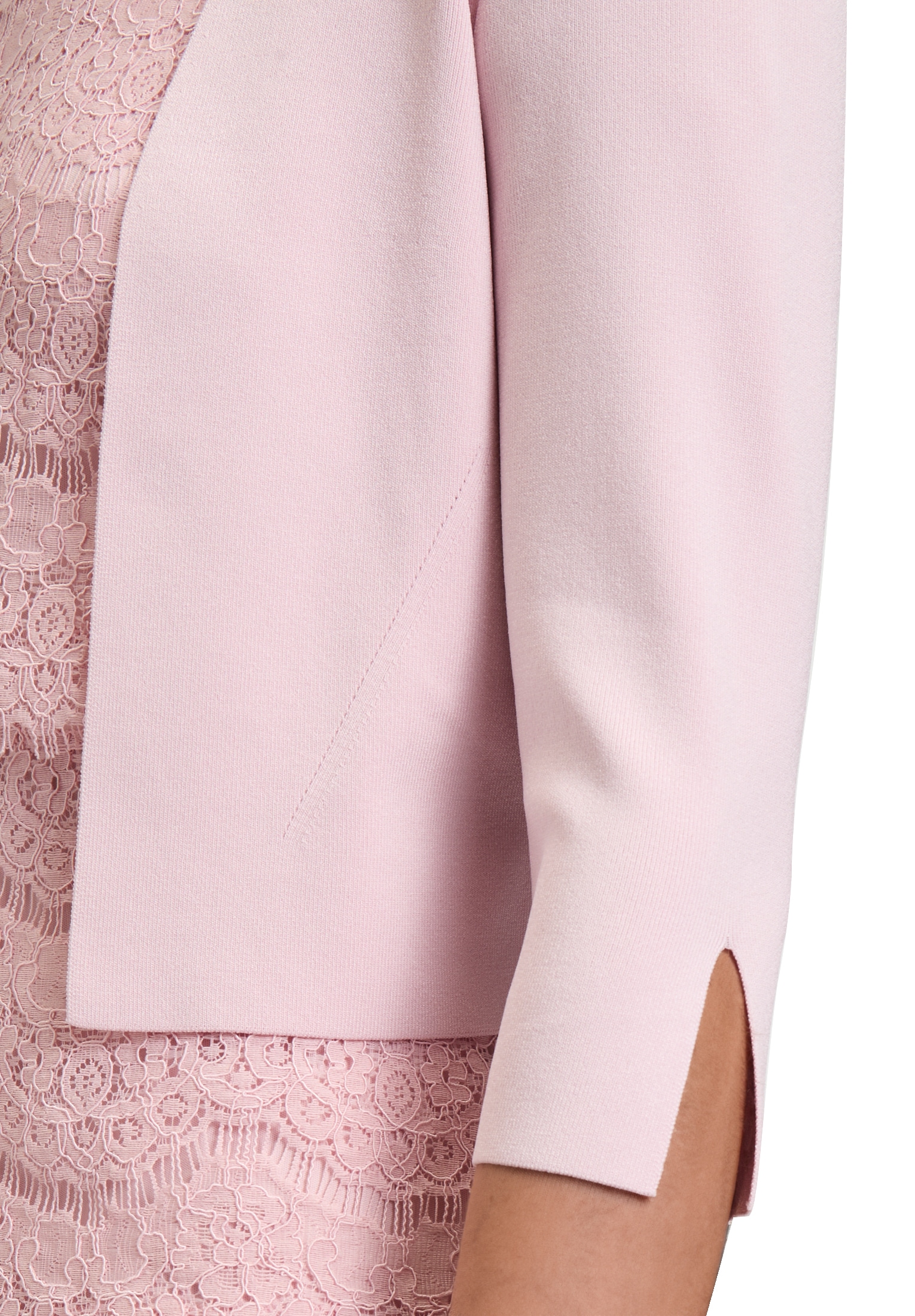 Vera Mont Strickjacke »Vera Mont Strickbolero langarm«, Ärmelschlitz
