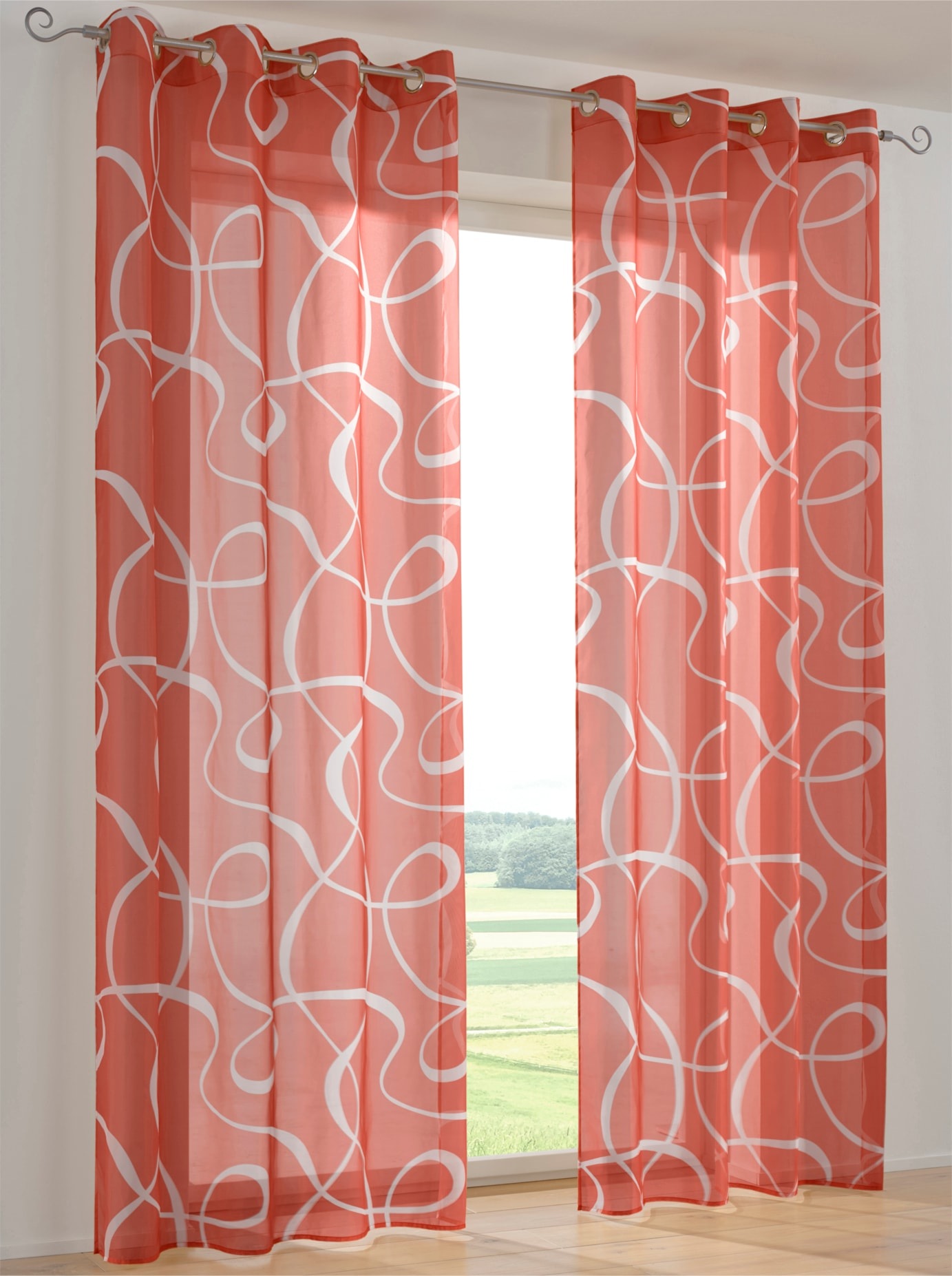 heine home Gardine Ösen 2 Stk. tlg. günstig online kaufen
