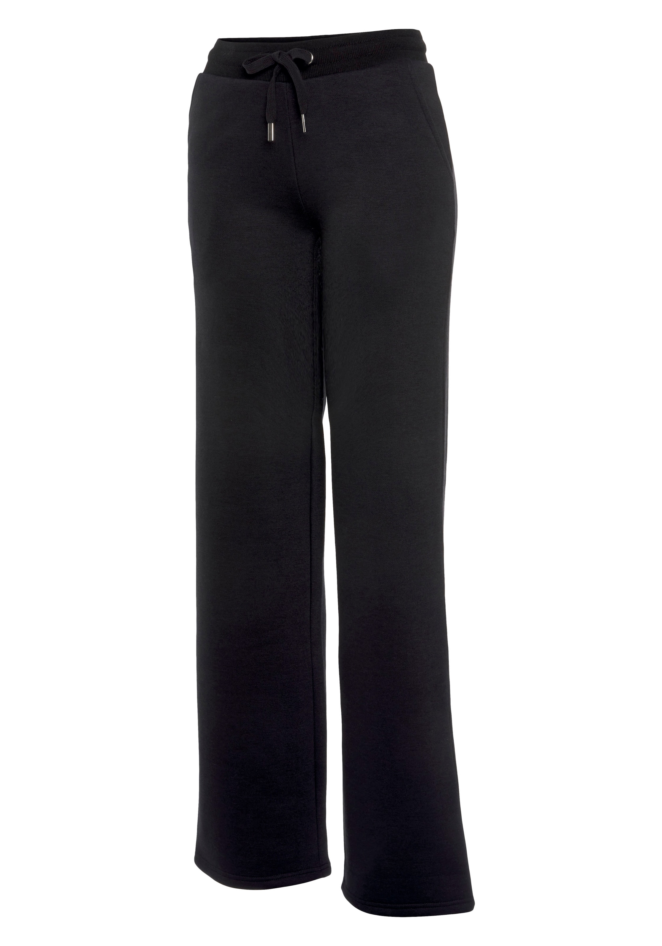 Vivance Relaxhose, mit weitem Bein und aus ultraweicher Sweatqualität, Loungewear